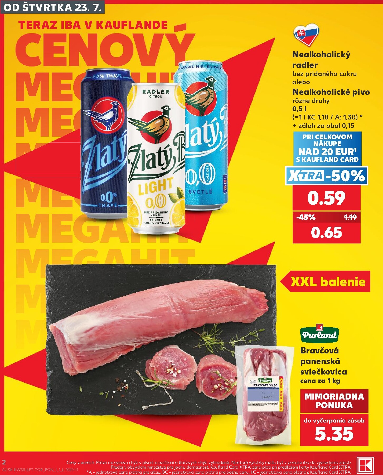 kaufland - Nový Kaufland leták od štvrtka, 23.07.2026 do stredy, 29.07.2026 - page: 2