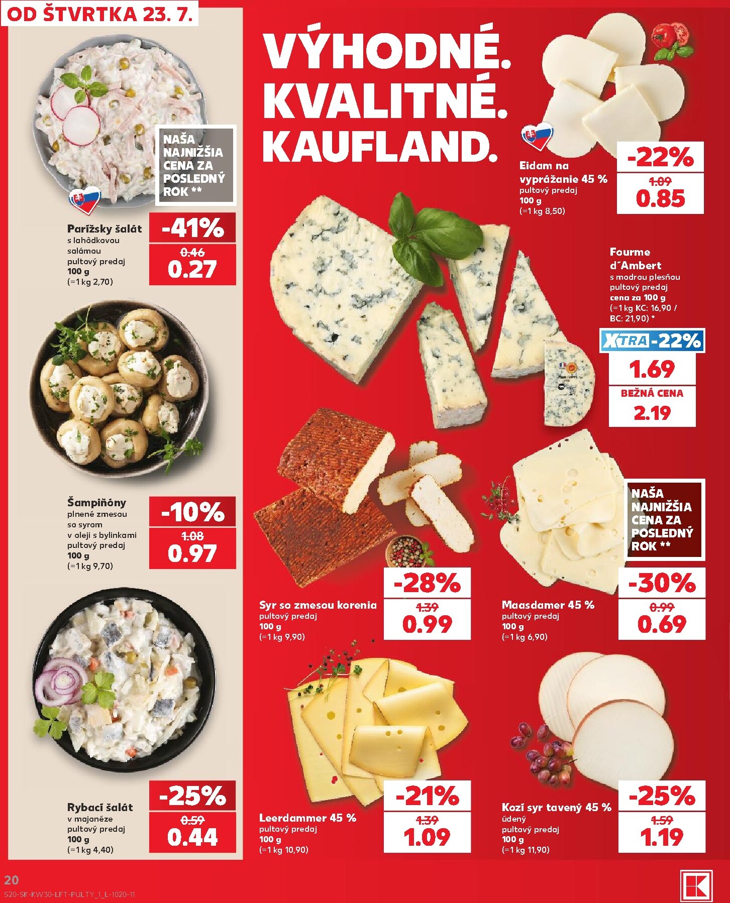 kaufland - Nový Kaufland leták od štvrtka, 23.07.2026 do stredy, 29.07.2026 - page: 20