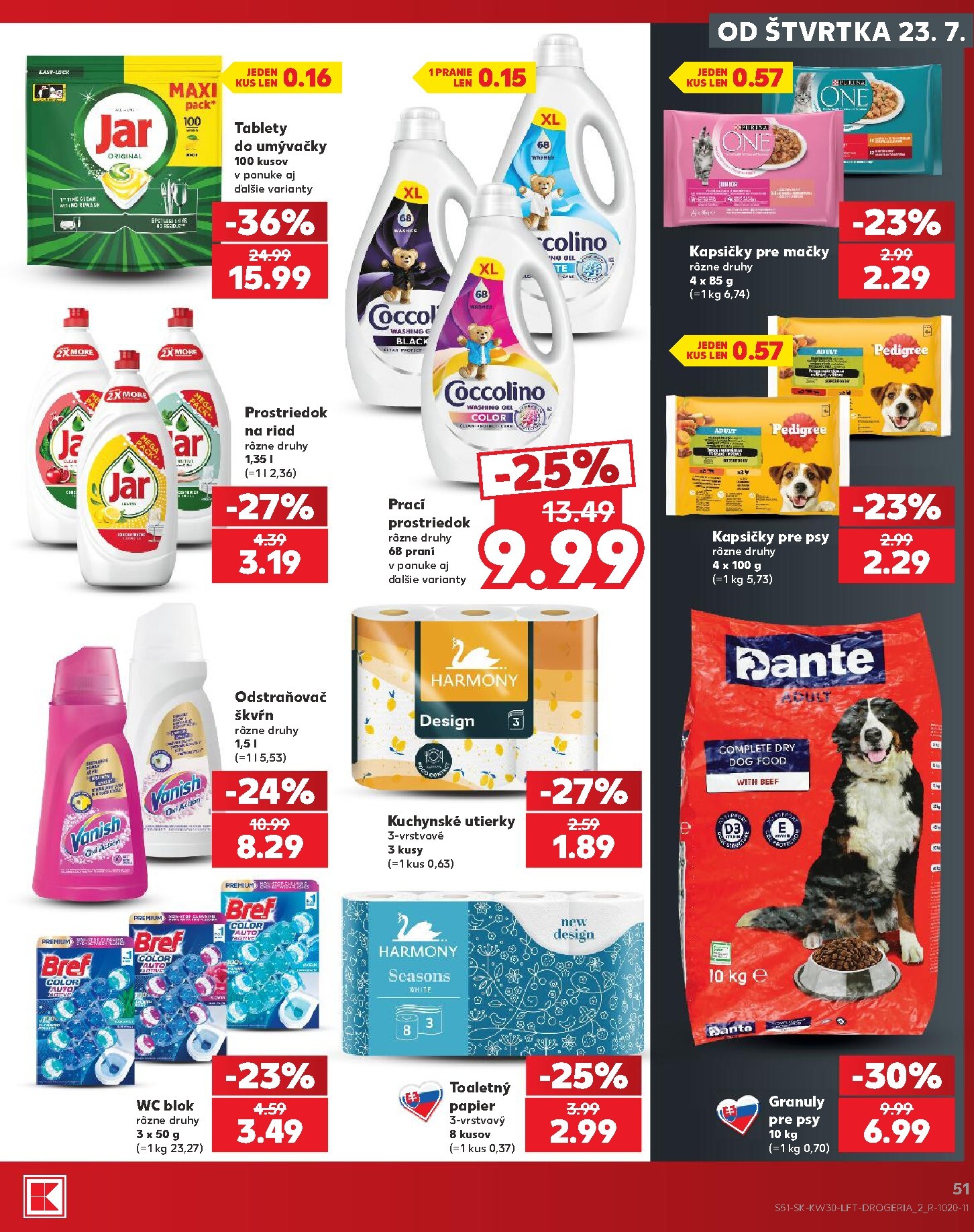 kaufland - Nový Kaufland leták od štvrtka, 23.07.2026 do stredy, 29.07.2026 - page: 51