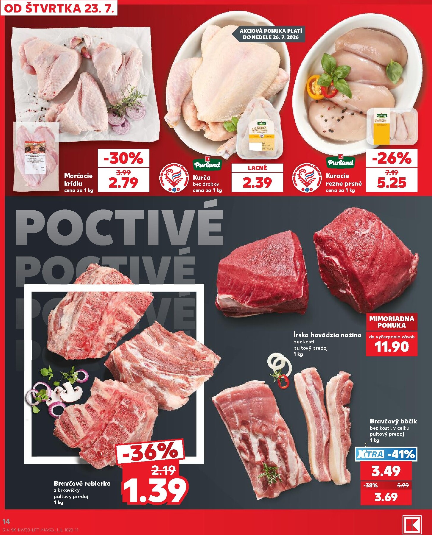 kaufland - Nový Kaufland leták od štvrtka, 23.07.2026 do stredy, 29.07.2026 - page: 14