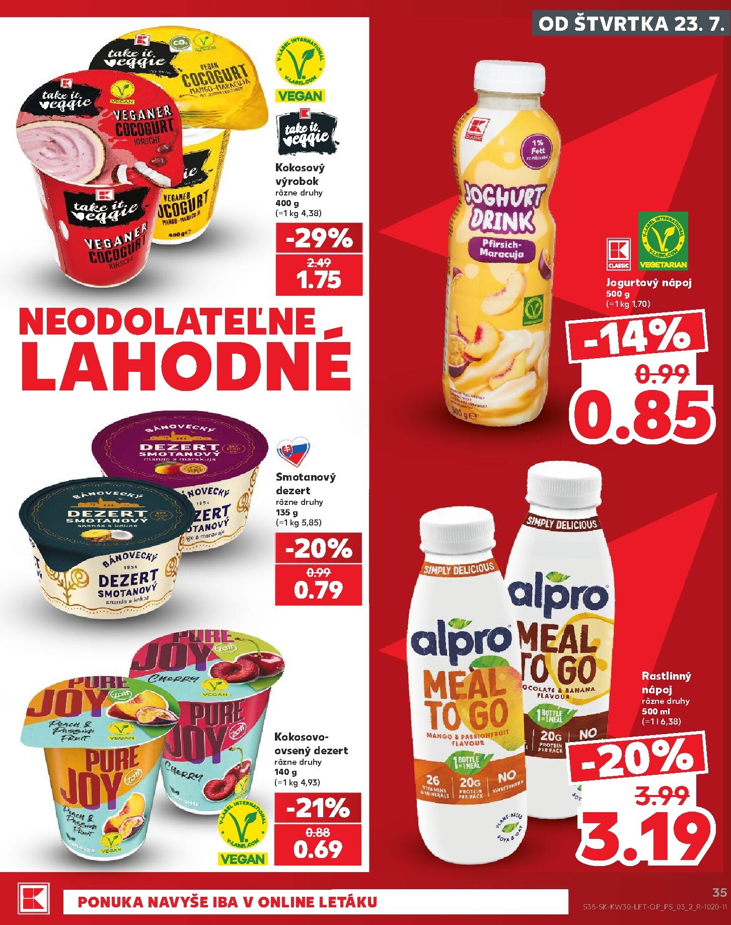 kaufland - Nový Kaufland leták od štvrtka, 23.07.2026 do stredy, 29.07.2026 - page: 35