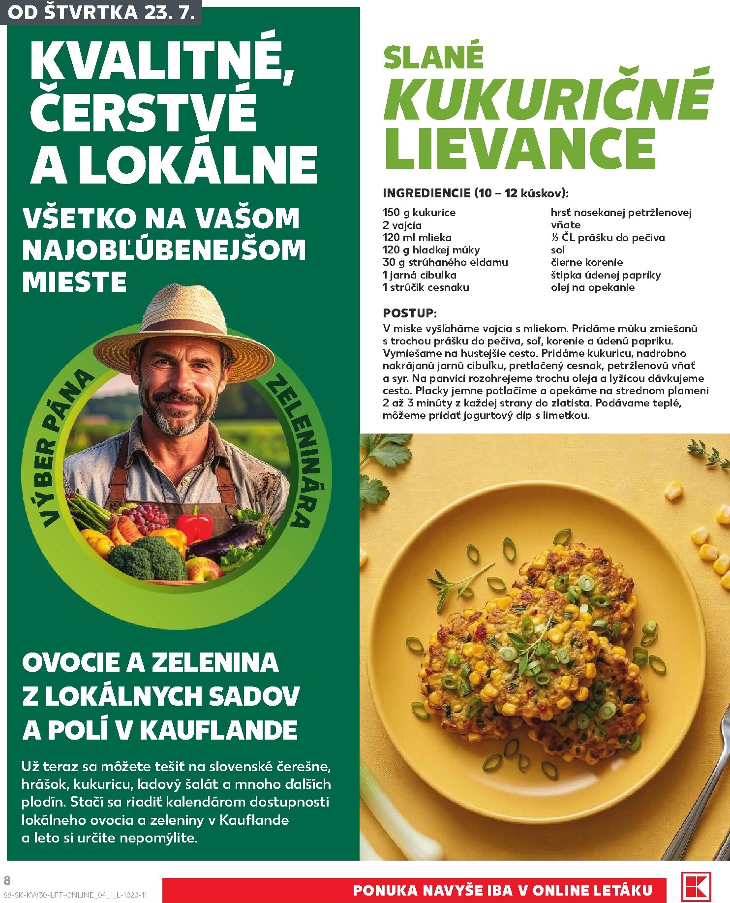 kaufland - Nový Kaufland leták od štvrtka, 23.07.2026 do stredy, 29.07.2026 - page: 8