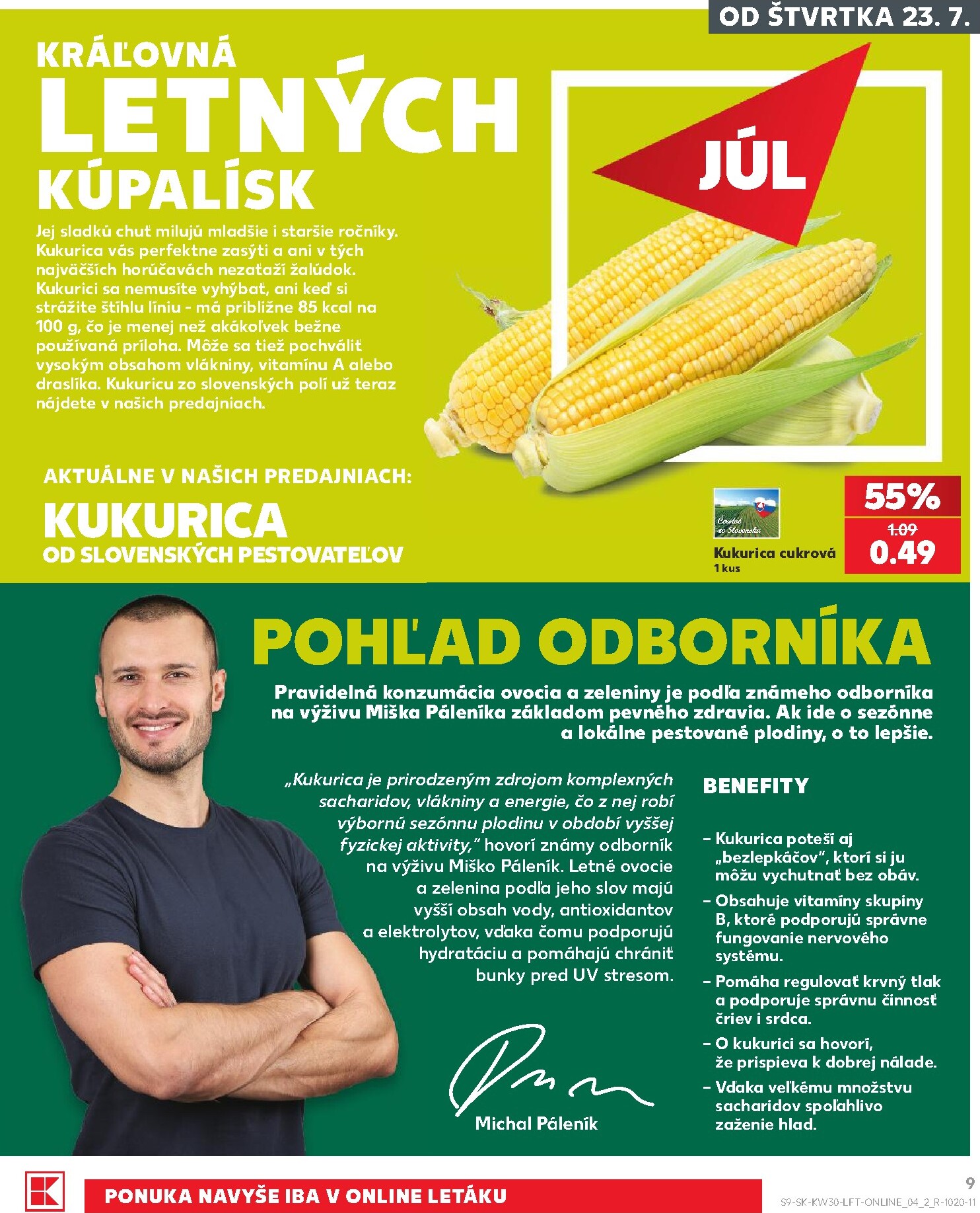 kaufland - Nový Kaufland leták od štvrtka, 23.07.2026 do stredy, 29.07.2026 - page: 9
