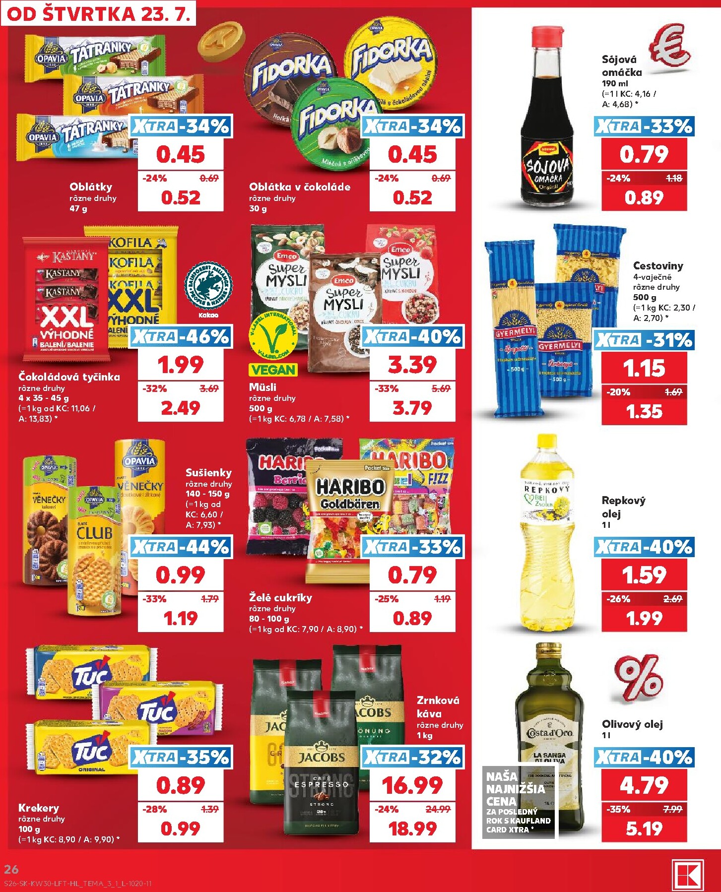 kaufland - Nový Kaufland leták od štvrtka, 23.07.2026 do stredy, 29.07.2026 - page: 26