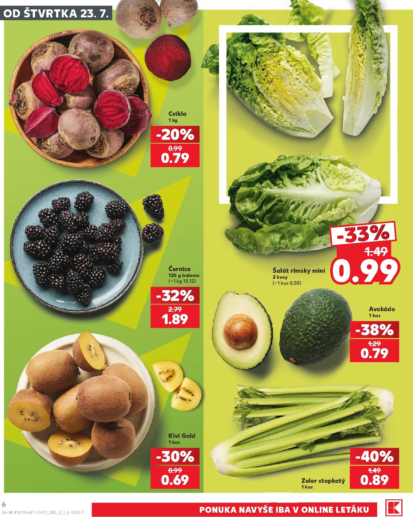 kaufland - Nový Kaufland leták od štvrtka, 23.07.2026 do stredy, 29.07.2026 - page: 6