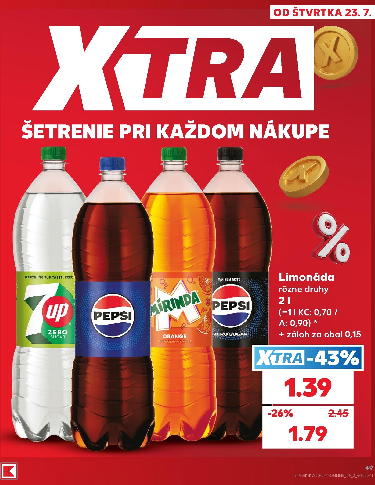 kaufland - Nový Kaufland leták od štvrtka, 23.07.2026 do stredy, 29.07.2026 - page: 49
