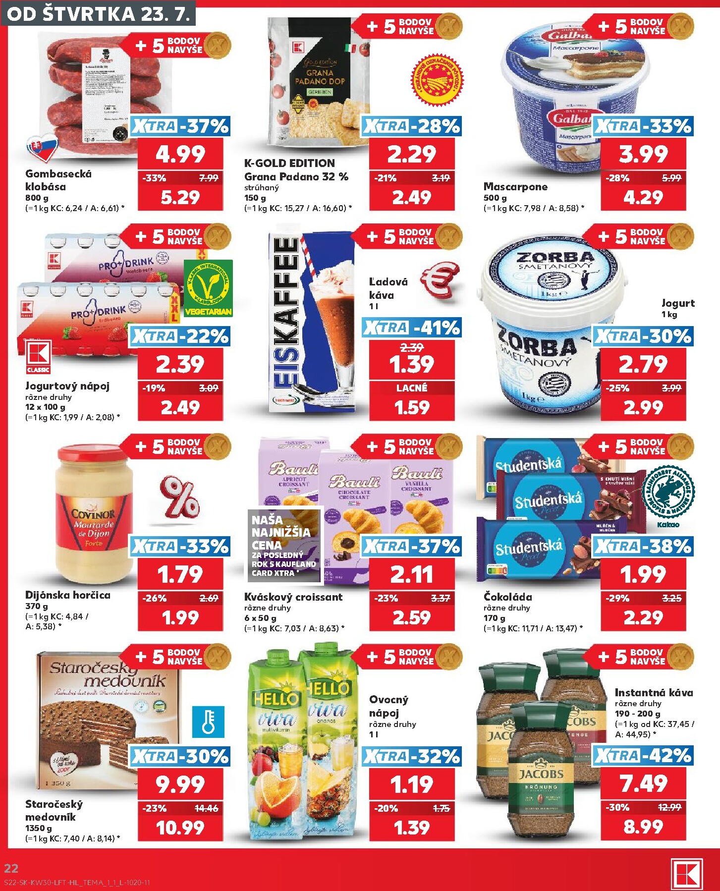 kaufland - Nový Kaufland leták od štvrtka, 23.07.2026 do stredy, 29.07.2026 - page: 22
