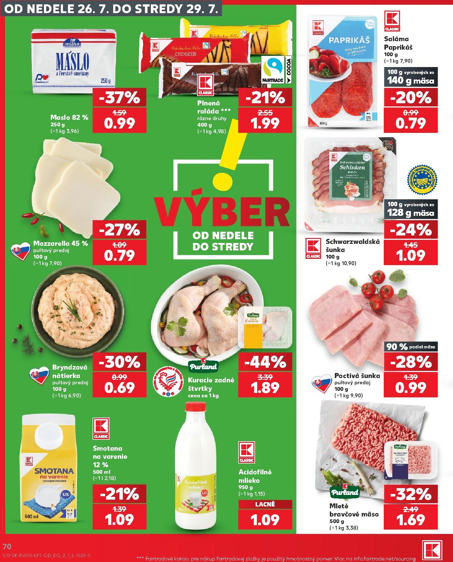 kaufland - Nový Kaufland leták od štvrtka, 23.07.2026 do stredy, 29.07.2026 - page: 70