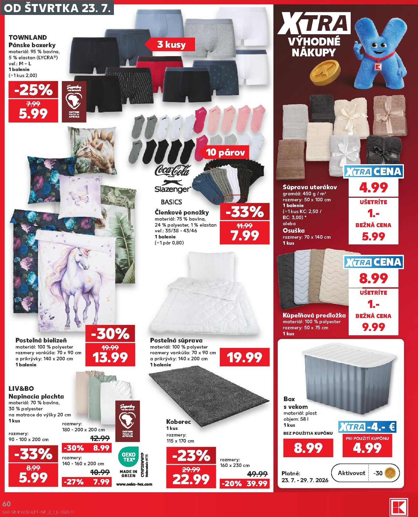 kaufland - Nový Kaufland leták od štvrtka, 23.07.2026 do stredy, 29.07.2026 - page: 60
