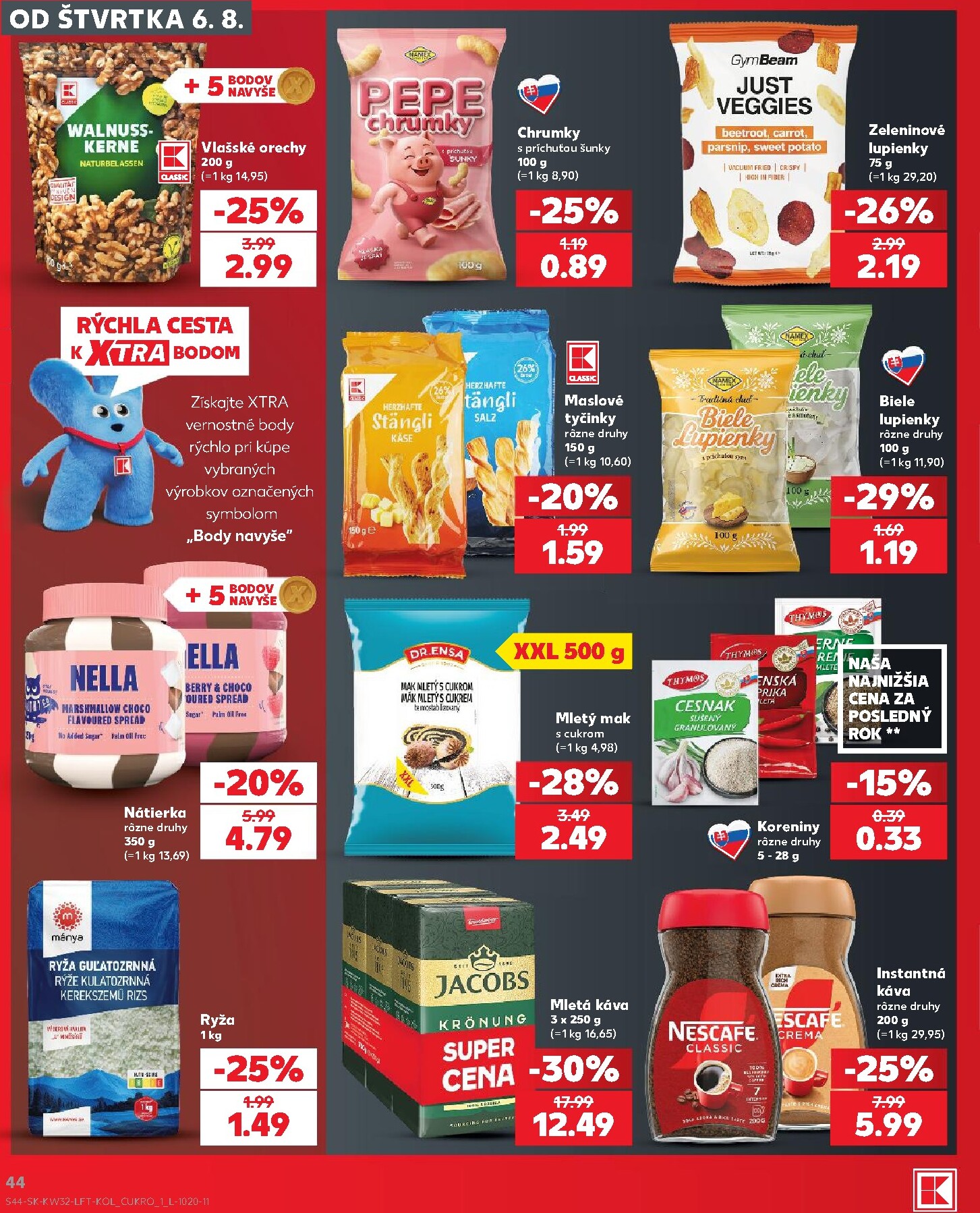 kaufland - Nový Kaufland leták od štvrtka, 06.08.2026 do stredy, 12.08.2026 - page: 44