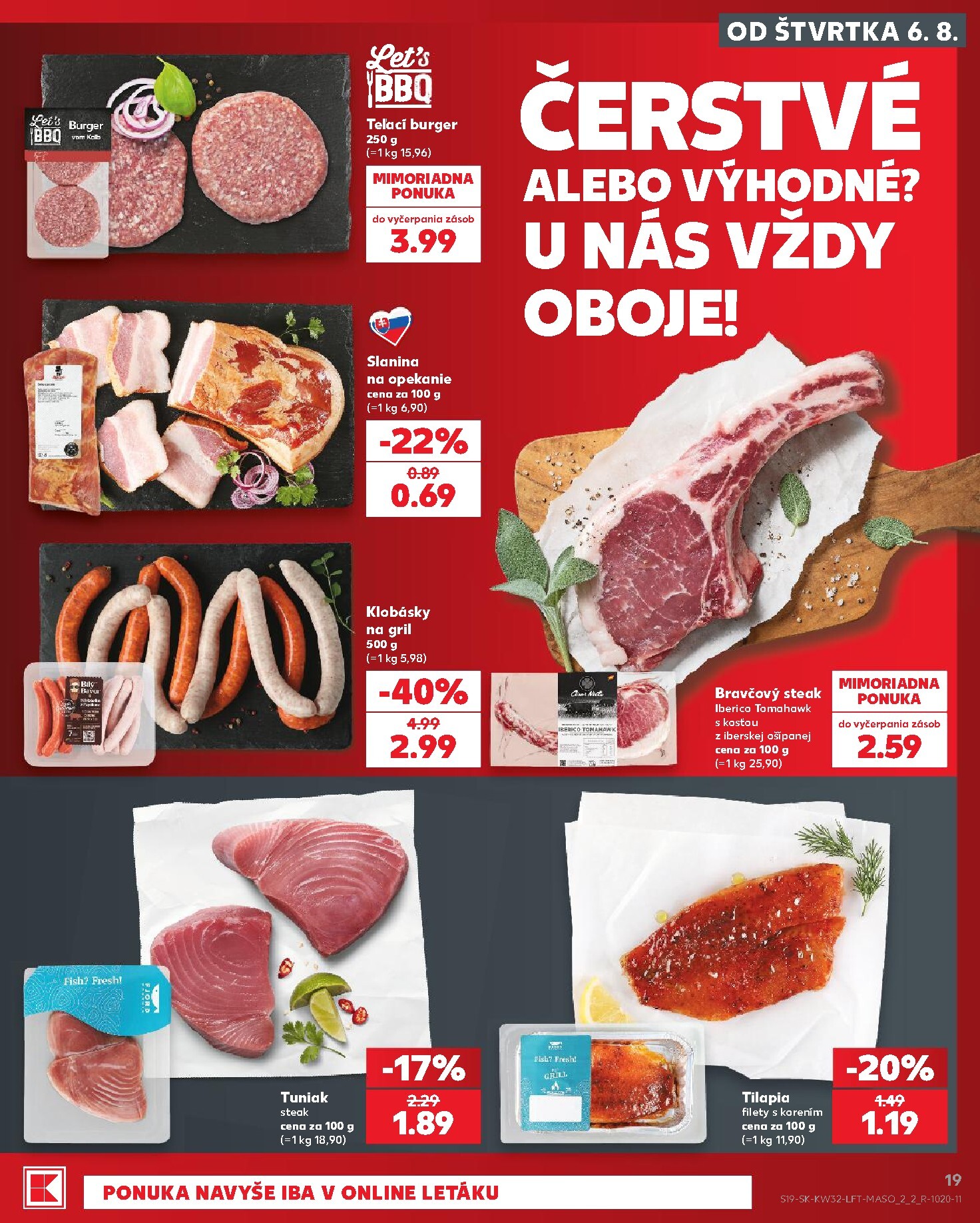 kaufland - Nový Kaufland leták od štvrtka, 06.08.2026 do stredy, 12.08.2026 - page: 19