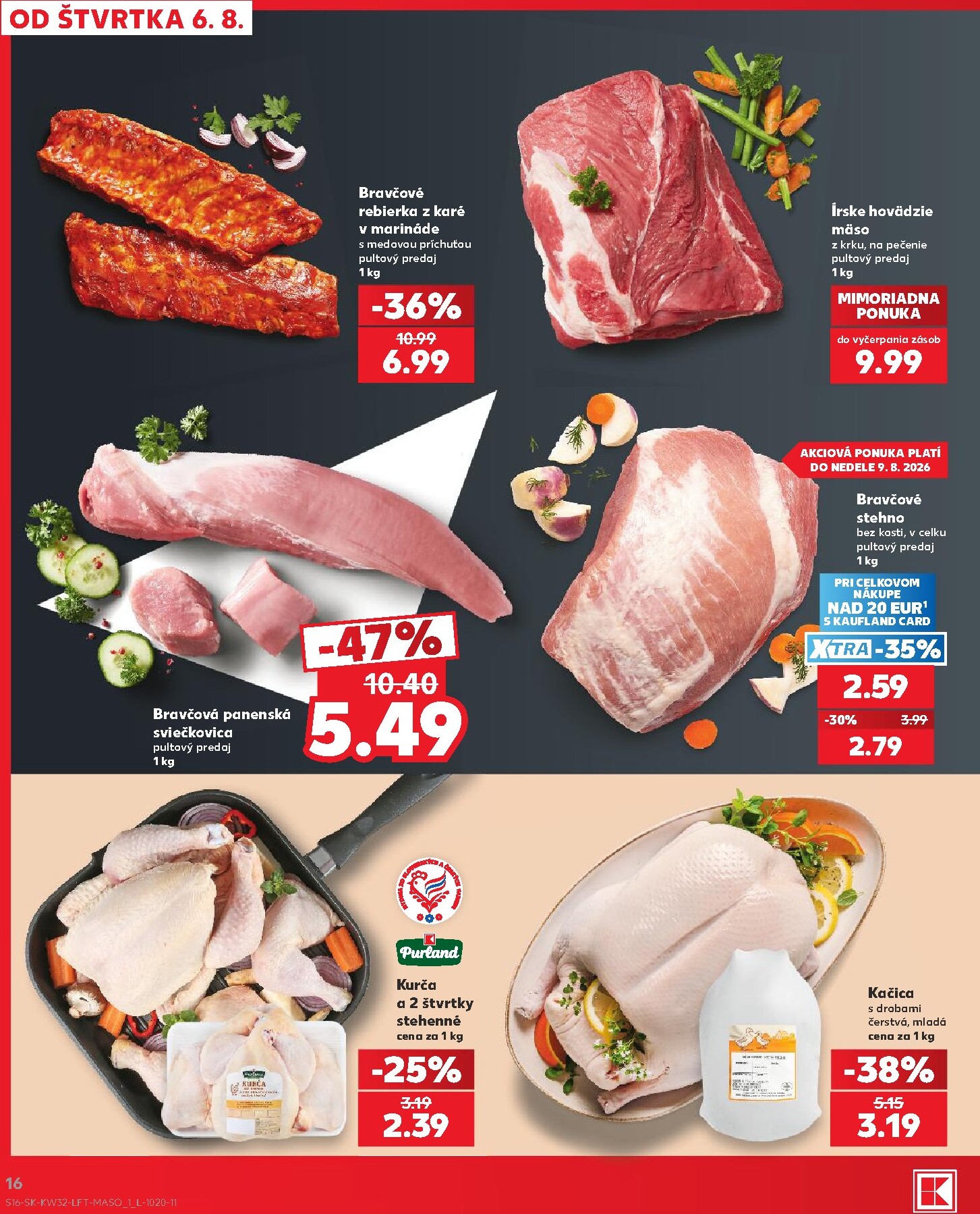 kaufland - Nový Kaufland leták od štvrtka, 06.08.2026 do stredy, 12.08.2026 - page: 16