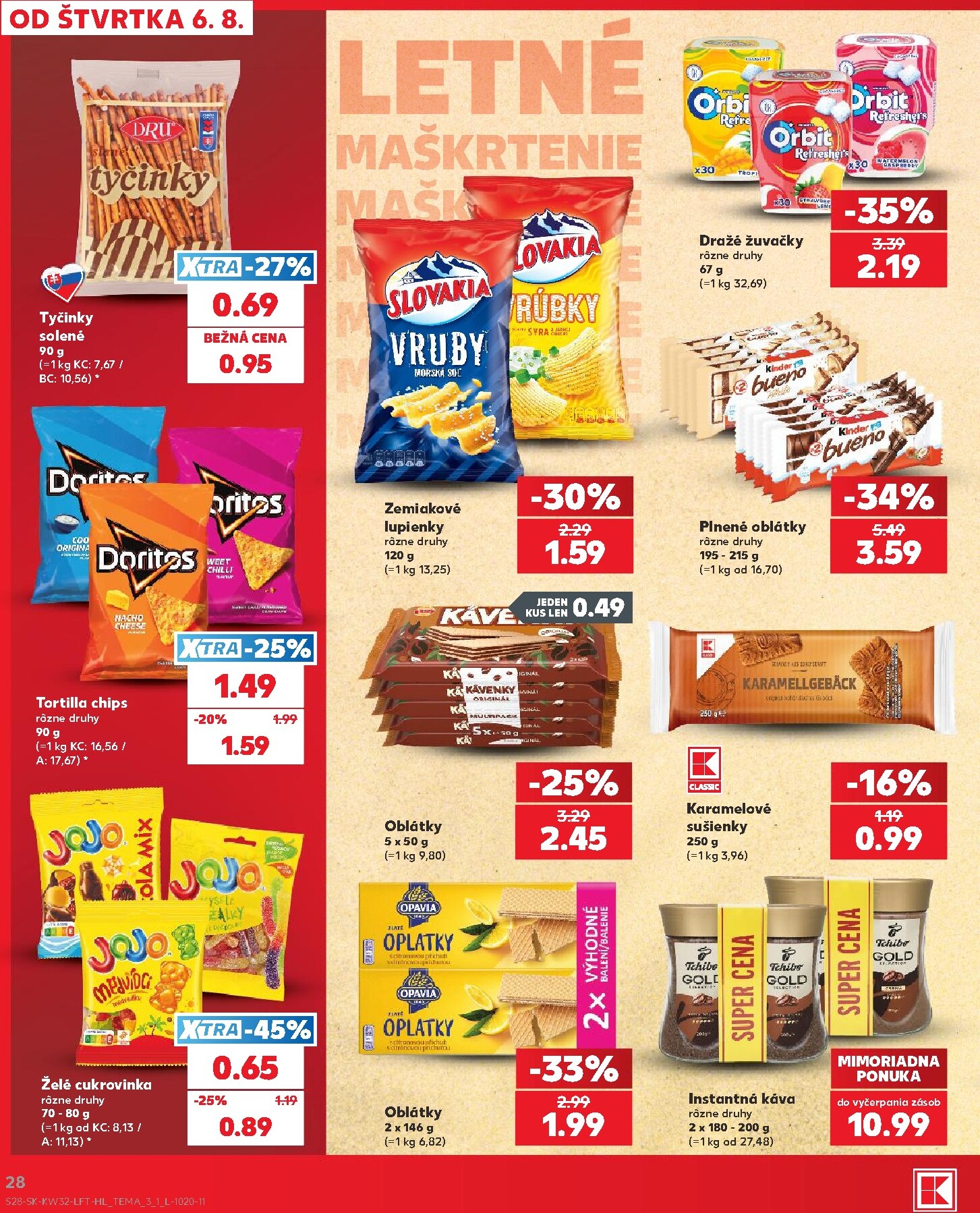 kaufland - Nový Kaufland leták od štvrtka, 06.08.2026 do stredy, 12.08.2026 - page: 28