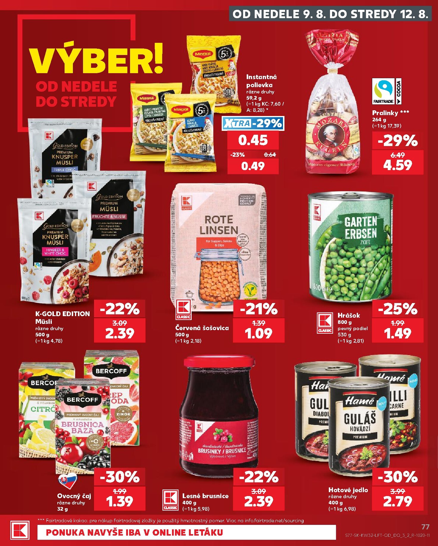 kaufland - Nový Kaufland leták od štvrtka, 06.08.2026 do stredy, 12.08.2026 - page: 77