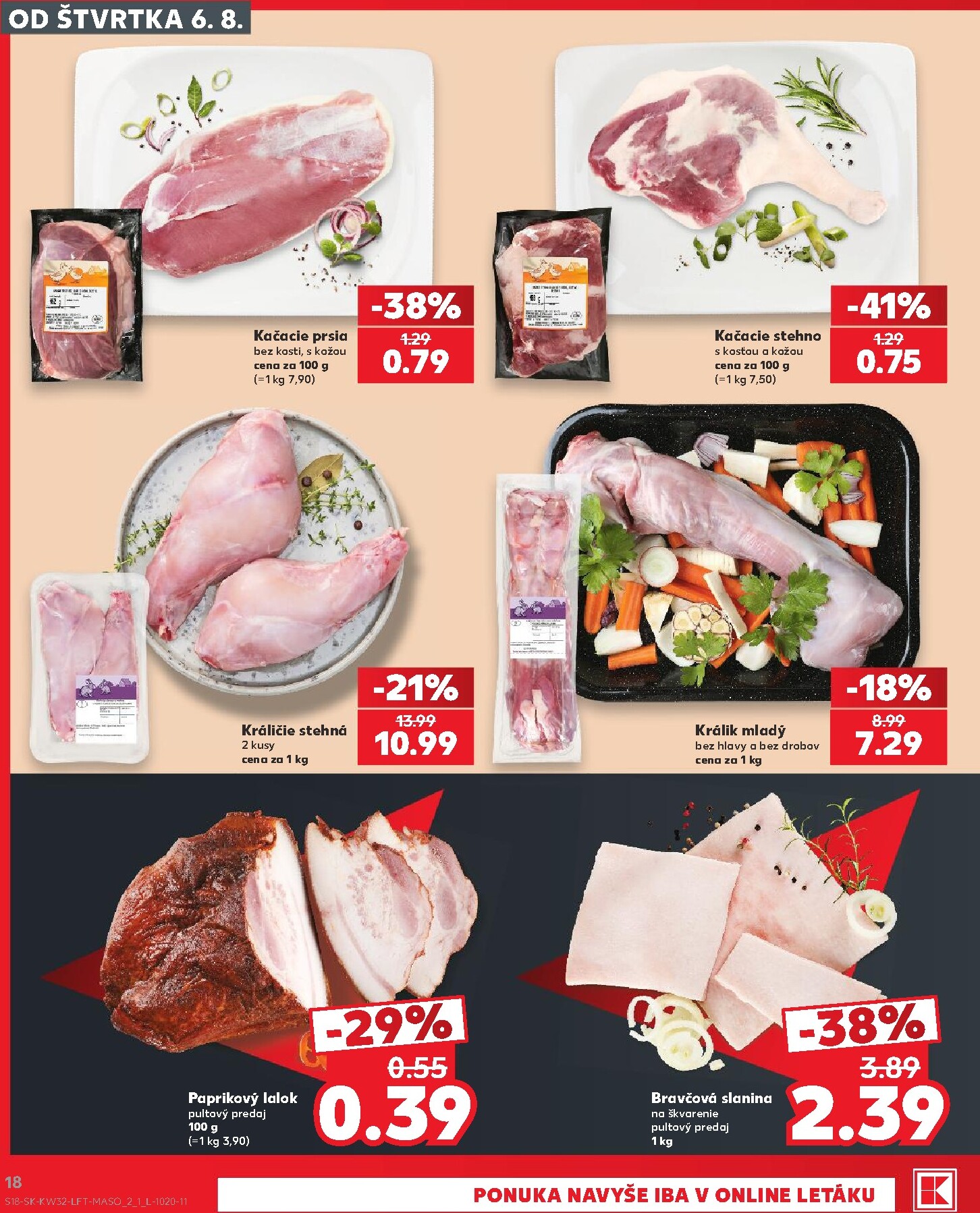 kaufland - Nový Kaufland leták od štvrtka, 06.08.2026 do stredy, 12.08.2026 - page: 18