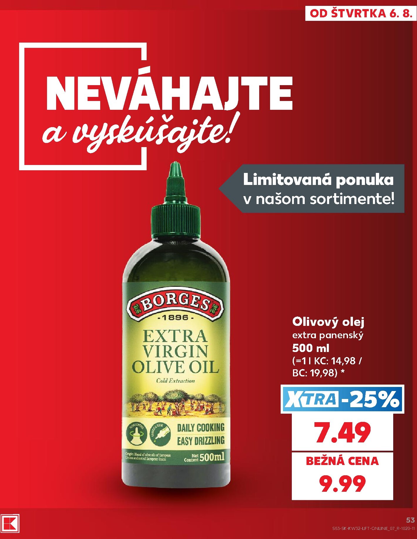 kaufland - Nový Kaufland leták od štvrtka, 06.08.2026 do stredy, 12.08.2026 - page: 53