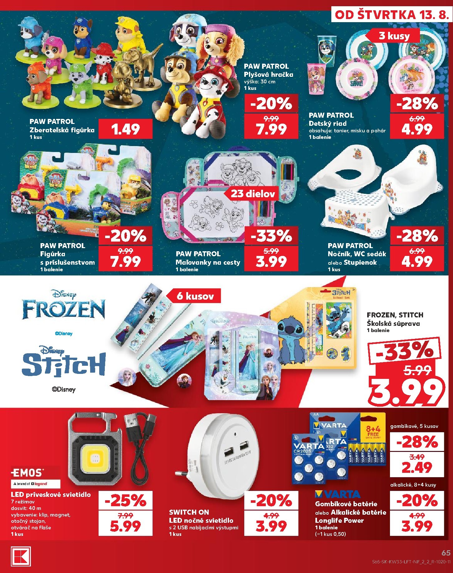 kaufland - Nový Kaufland leták od štvrtka, 13.08.2026 do stredy, 19.08.2026 - page: 65