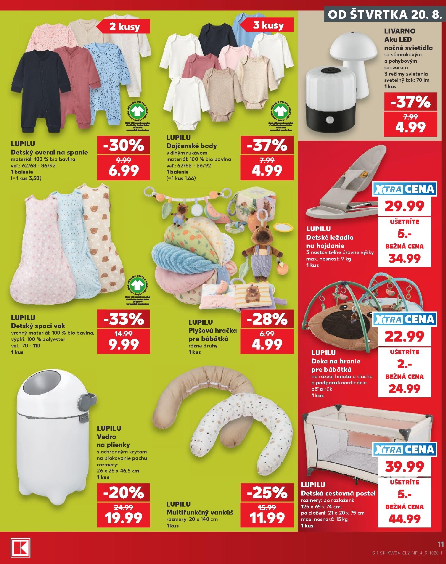 kaufland - Nový Kaufland - Nonfood leták od štvrtka, 20.08.2026 do stredy, 26.08.2026 - page: 11