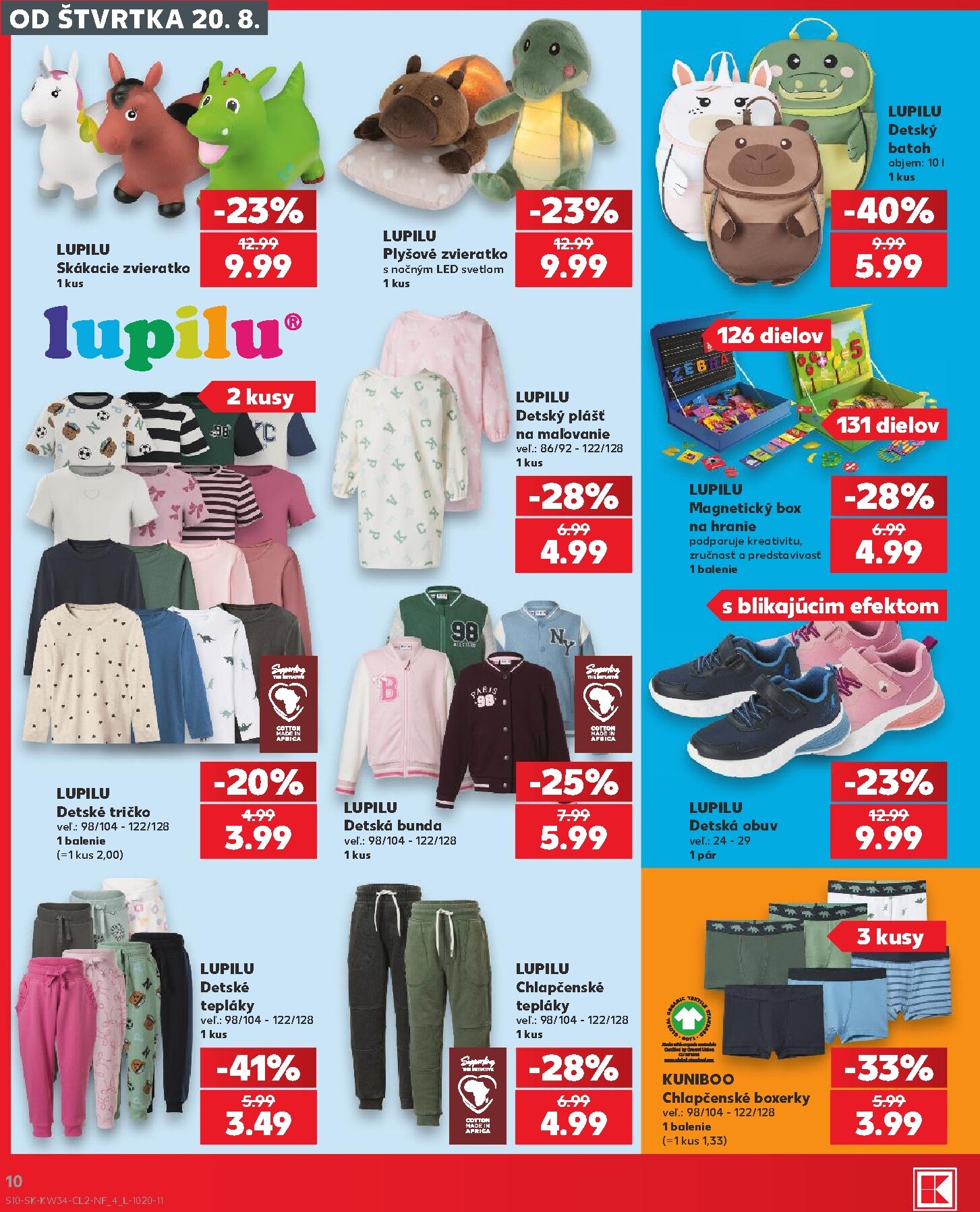 kaufland - Nový Kaufland - Nonfood leták od štvrtka, 20.08.2026 do stredy, 26.08.2026 - page: 10