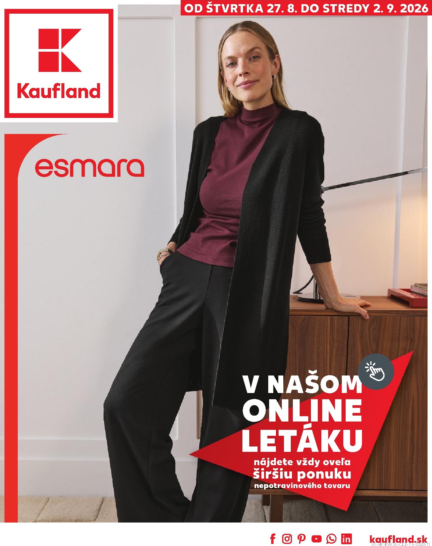 kaufland - Nový Kaufland leták od štvrtka, 27.08.2026 do stredy, 02.09.2026