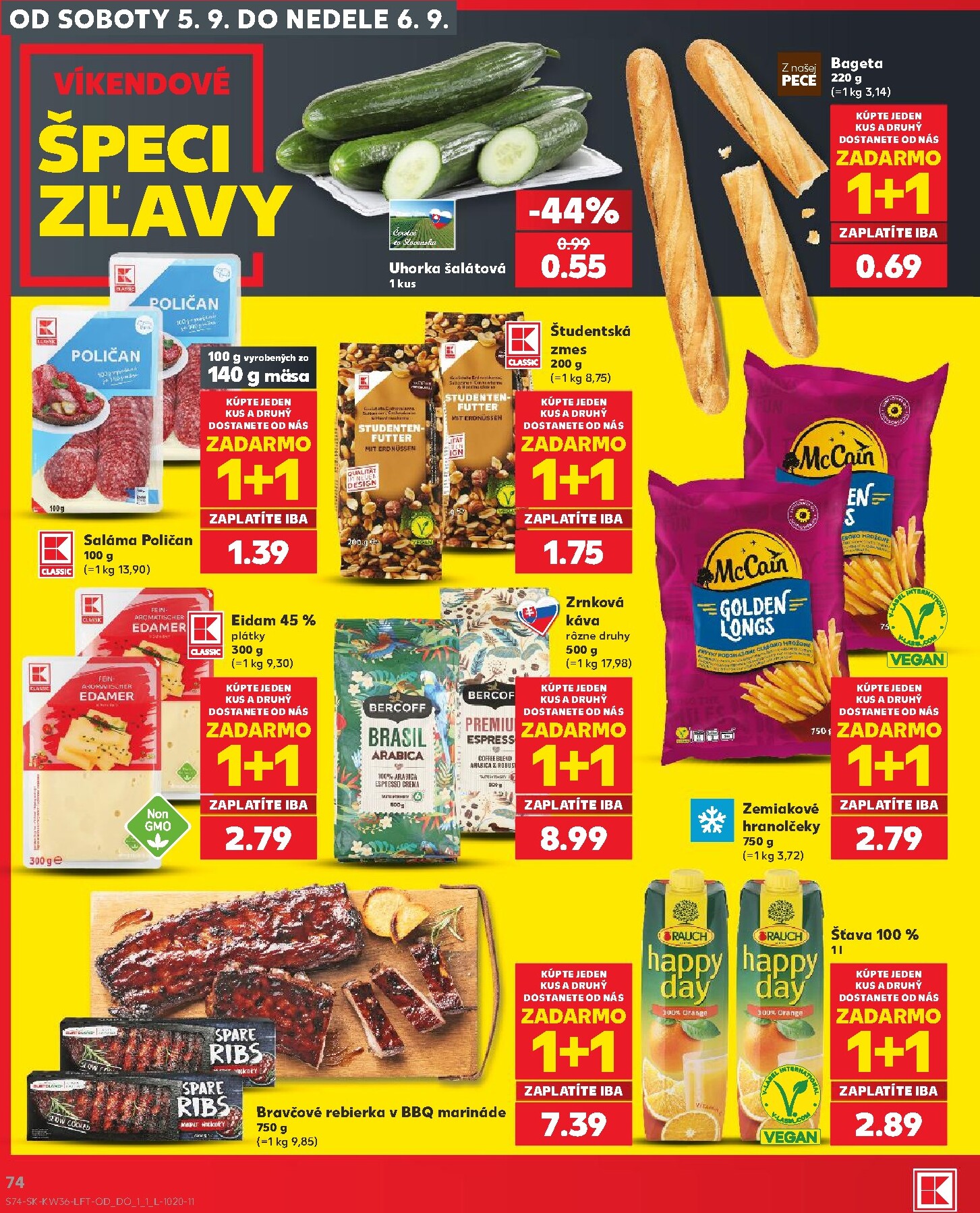 kaufland - Nový Kaufland leták od štvrtka, 03.09.2026 do stredy, 09.09.2026 - page: 74
