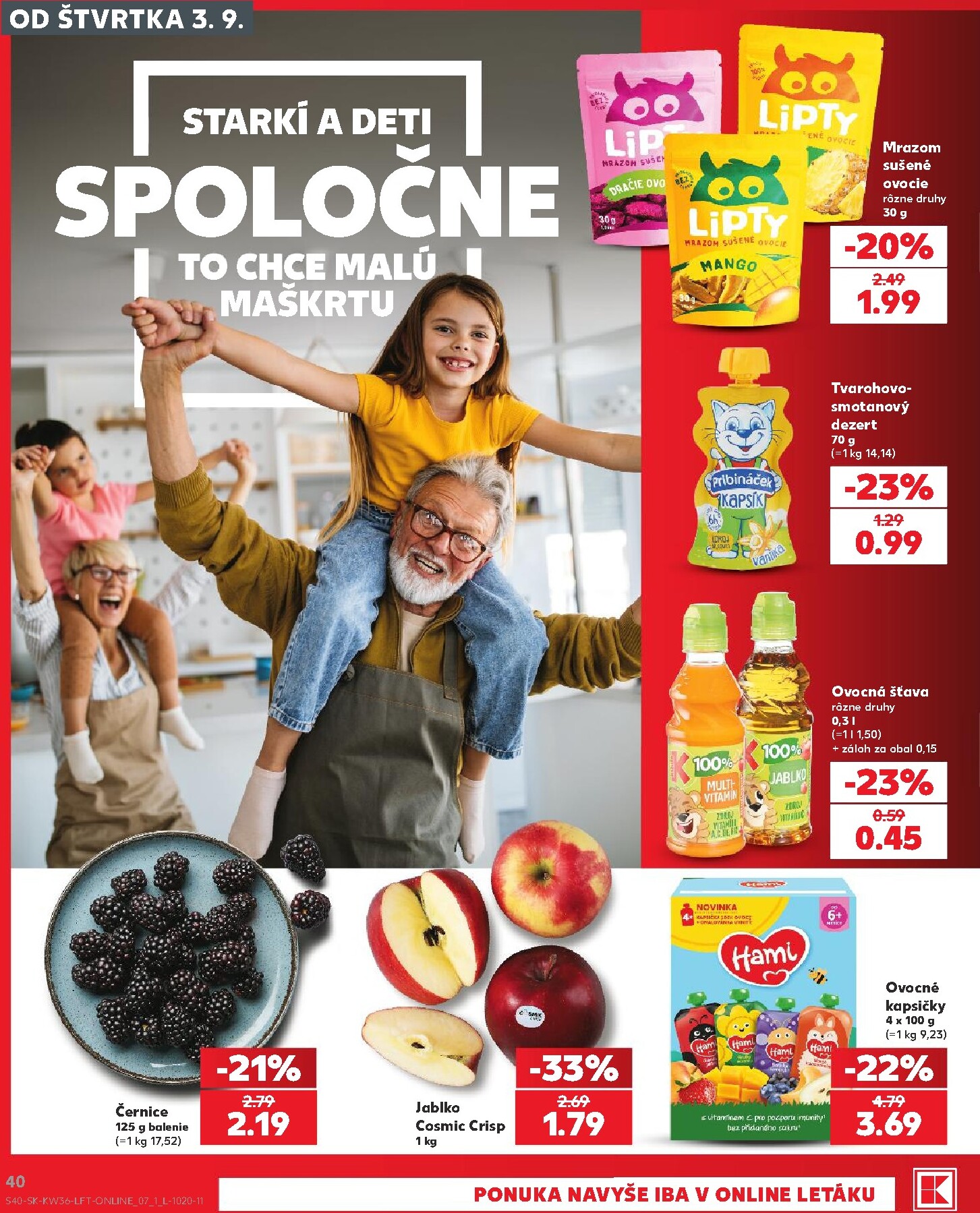 kaufland - Nový Kaufland leták od štvrtka, 03.09.2026 do stredy, 09.09.2026 - page: 40