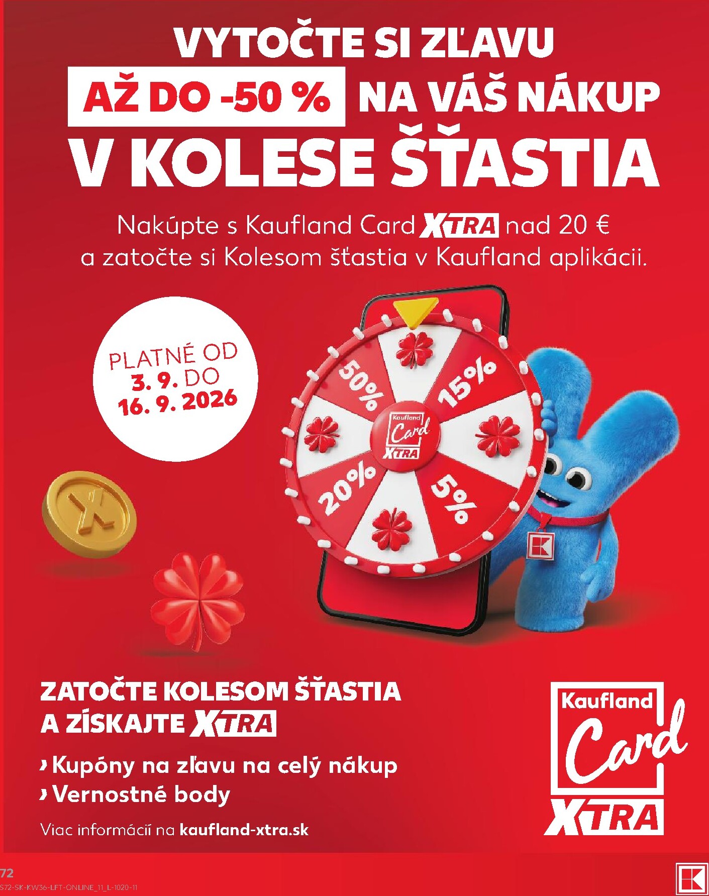 kaufland - Nový Kaufland leták od štvrtka, 03.09.2026 do stredy, 09.09.2026 - page: 72
