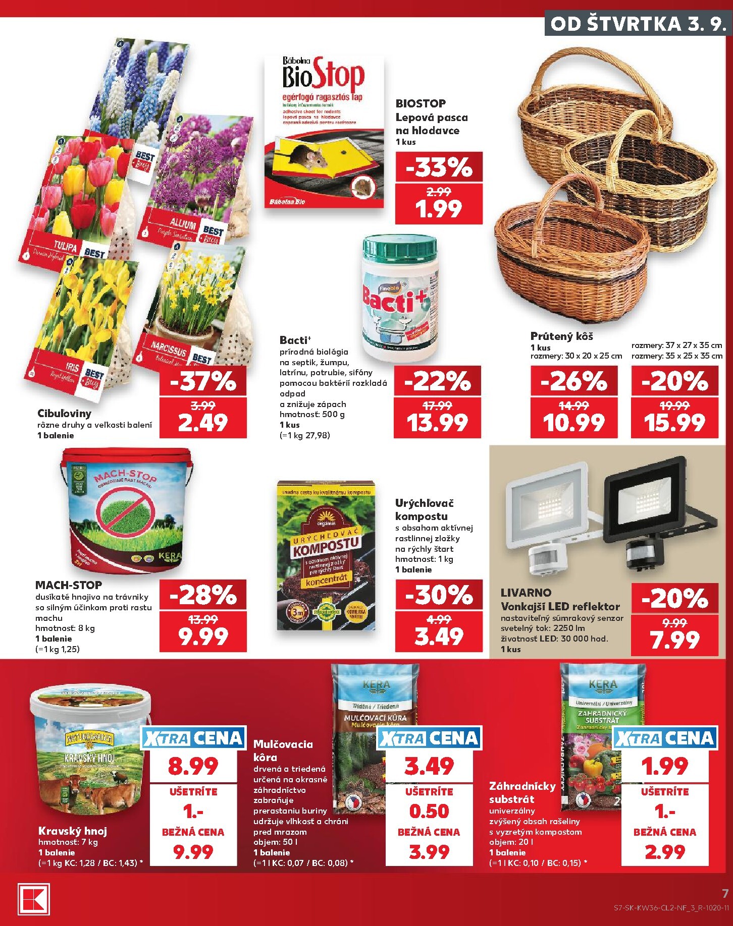 kaufland - Nový Kaufland - Spotrebné zboží leták od štvrtka, 03.09.2026 do stredy, 09.09.2026 - page: 7