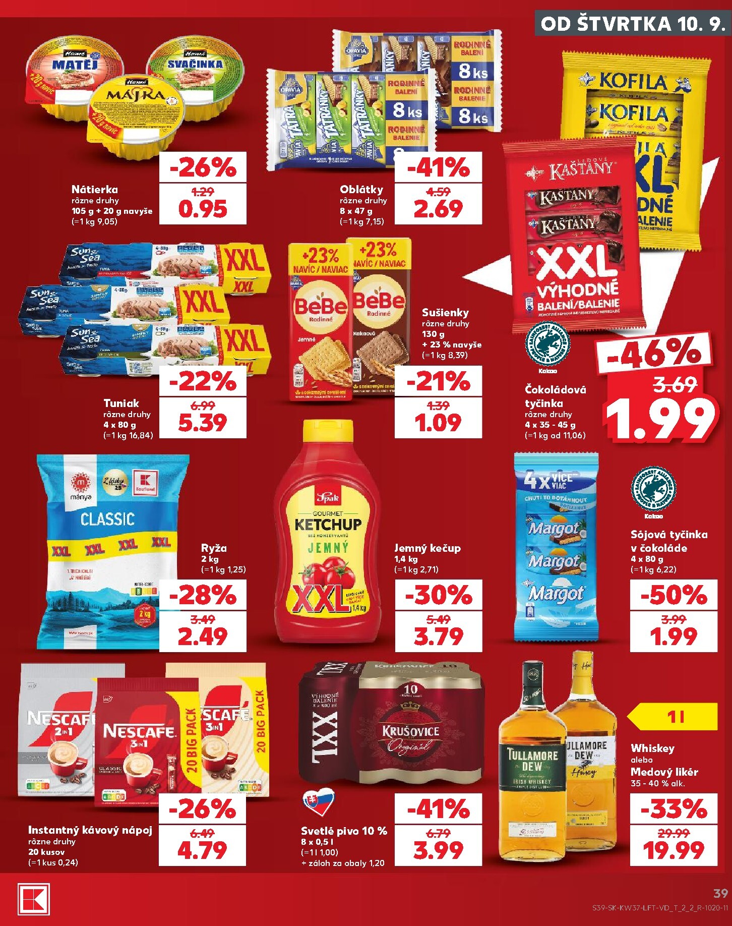 kaufland - Nový Kaufland leták od štvrtka, 10.09.2026 do stredy, 16.09.2026 - page: 39