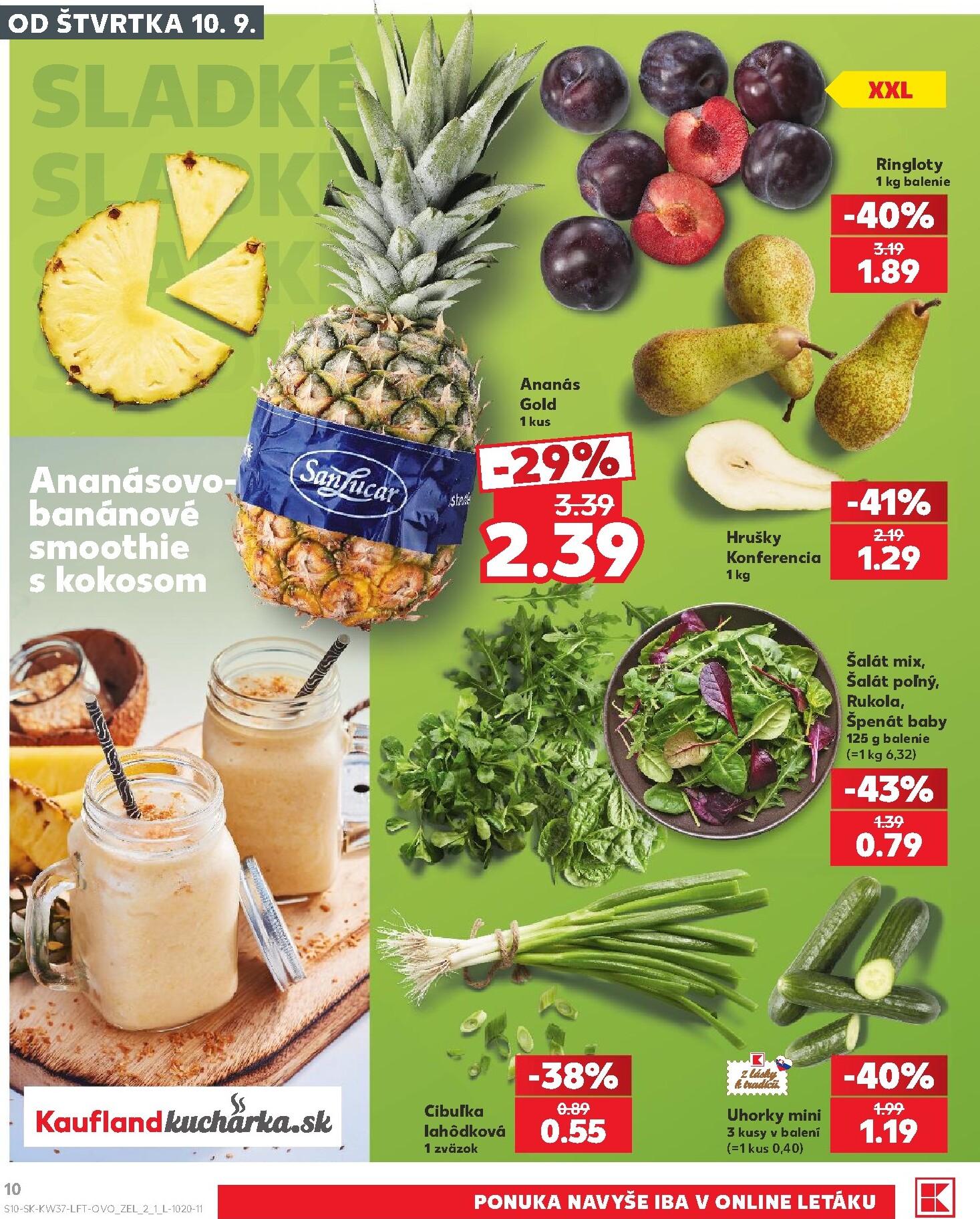 kaufland - Nový Kaufland leták od štvrtka, 10.09.2026 do stredy, 16.09.2026 - page: 10