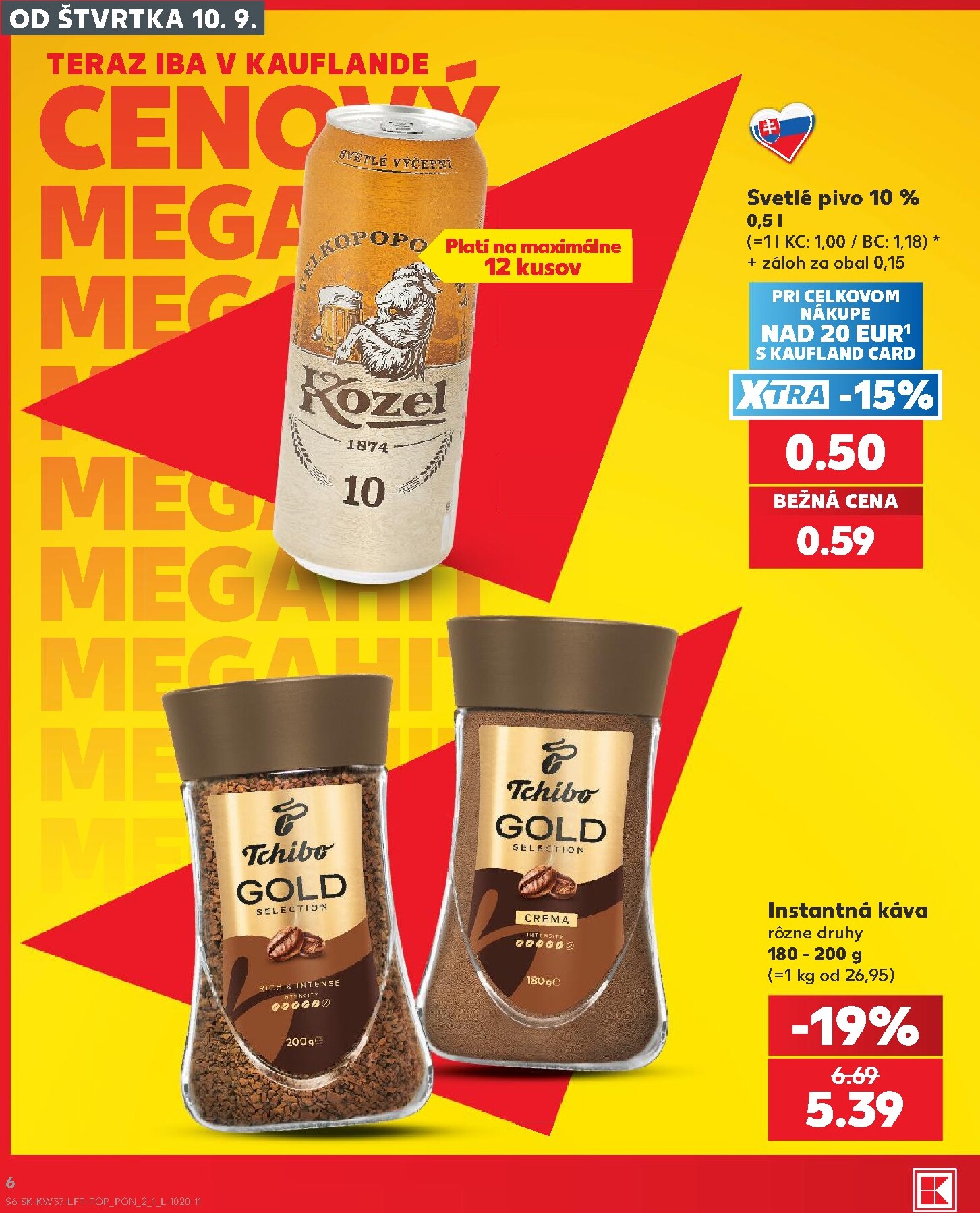 kaufland - Nový Kaufland leták od štvrtka, 10.09.2026 do stredy, 16.09.2026 - page: 6