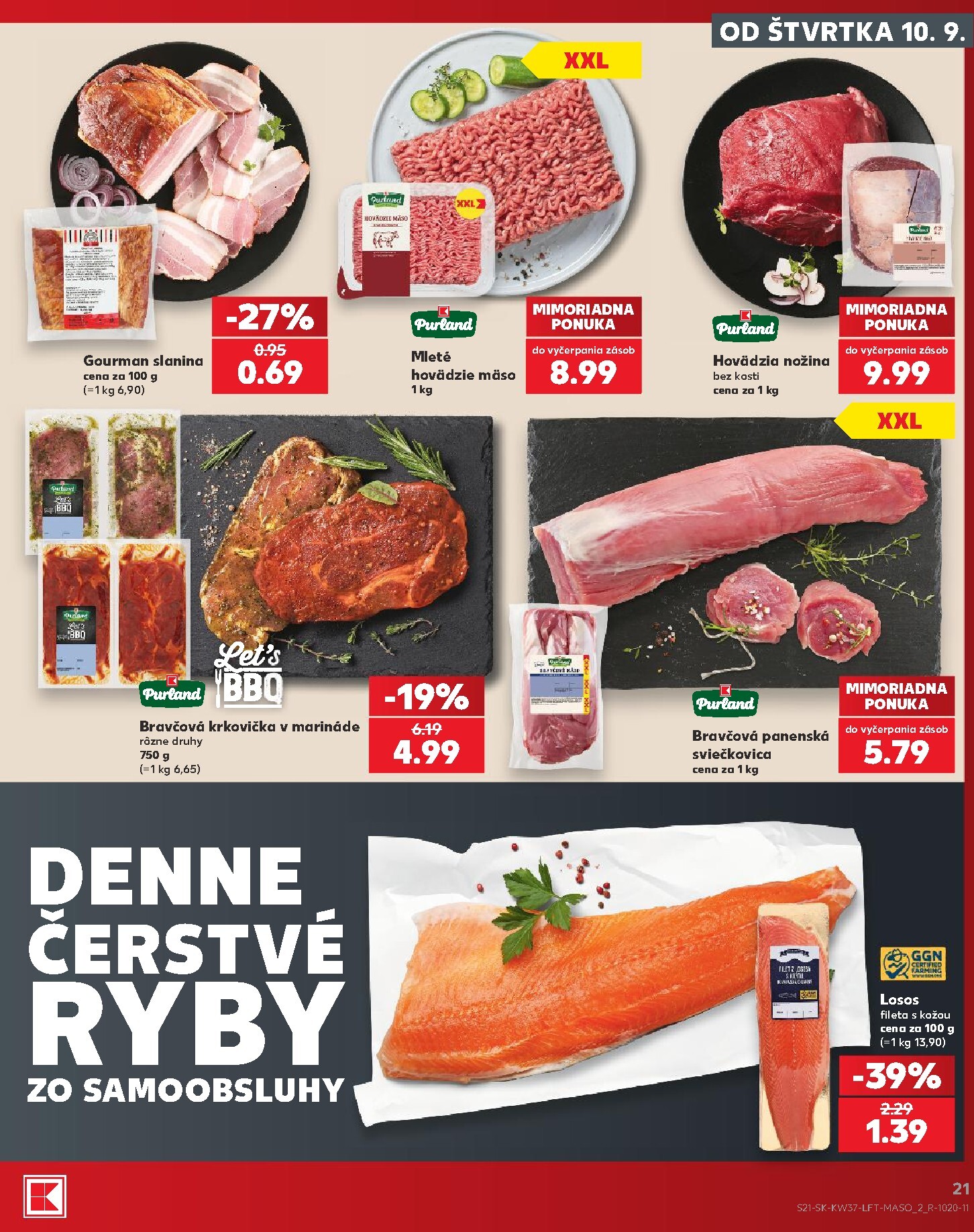 kaufland - Nový Kaufland leták od štvrtka, 10.09.2026 do stredy, 16.09.2026 - page: 21