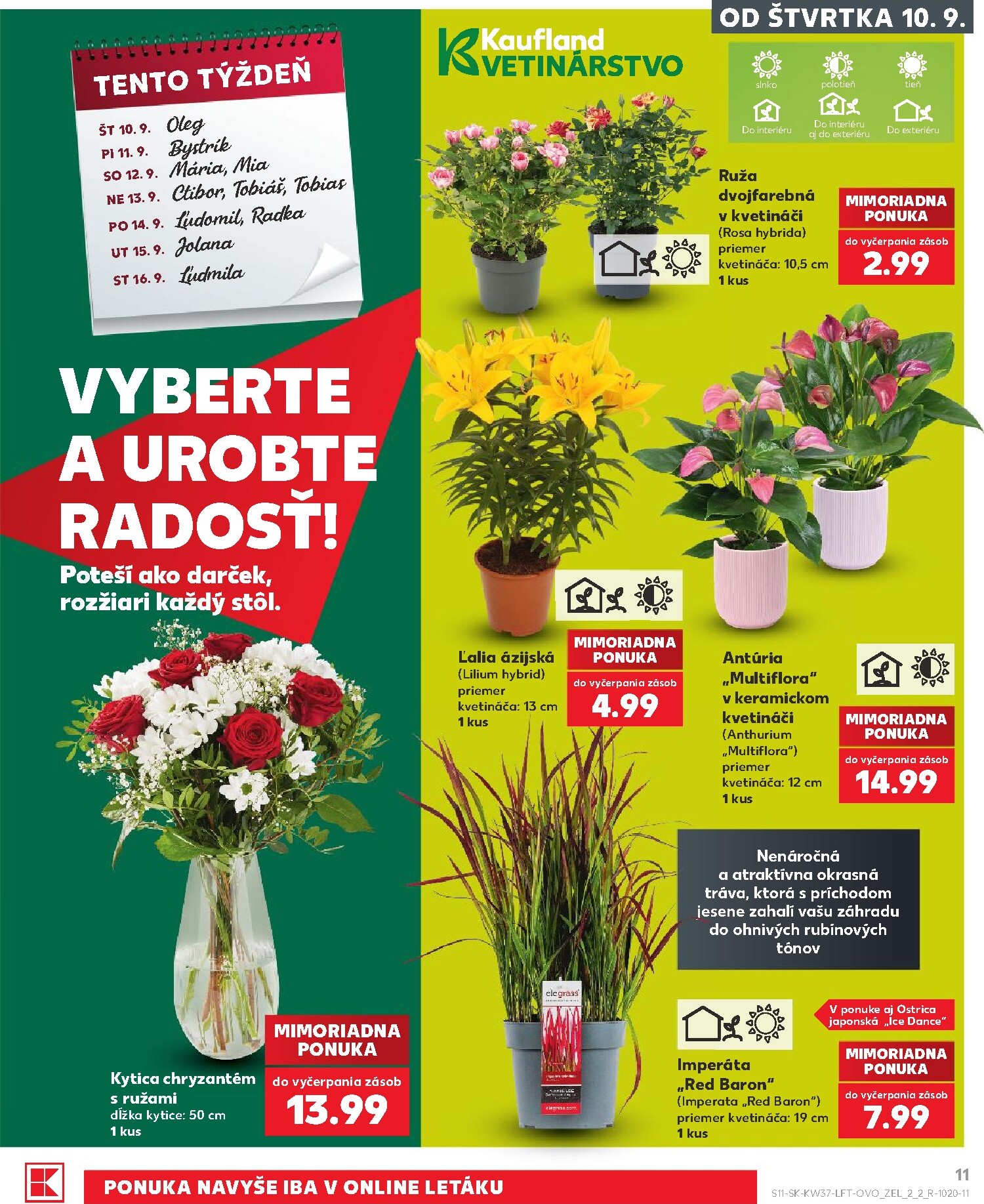 kaufland - Nový Kaufland leták od štvrtka, 10.09.2026 do stredy, 16.09.2026 - page: 11