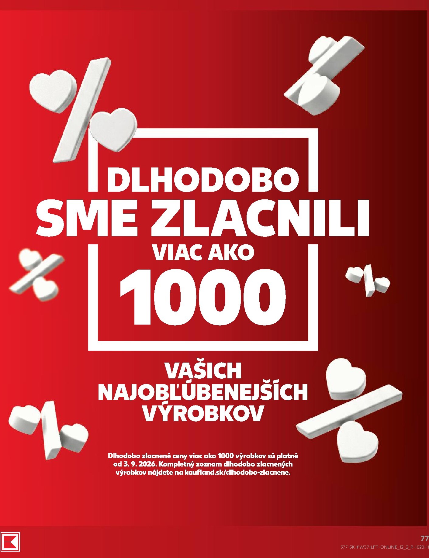 kaufland - Nový Kaufland leták od štvrtka, 10.09.2026 do stredy, 16.09.2026 - page: 77