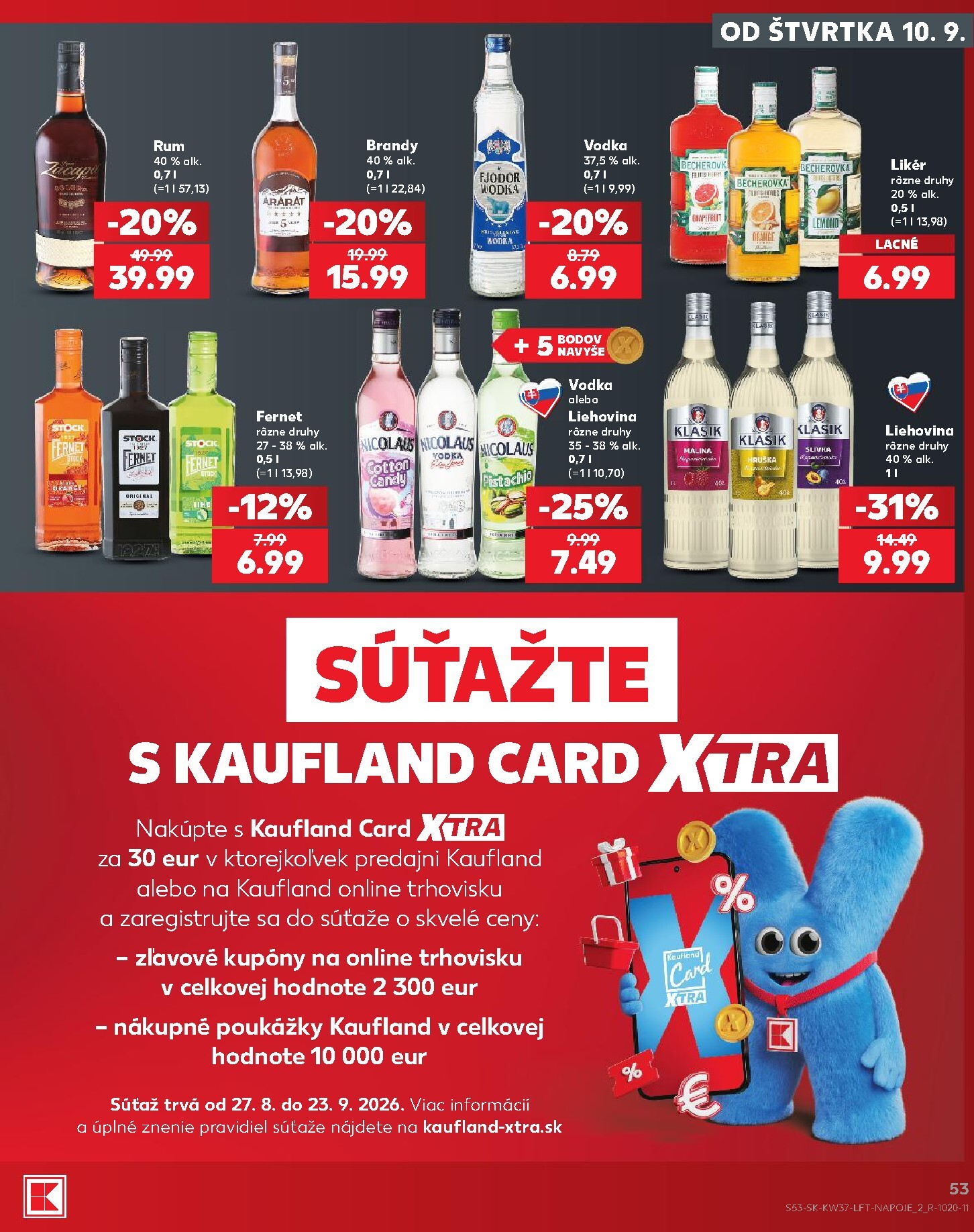 kaufland - Nový Kaufland leták od štvrtka, 10.09.2026 do stredy, 16.09.2026 - page: 53