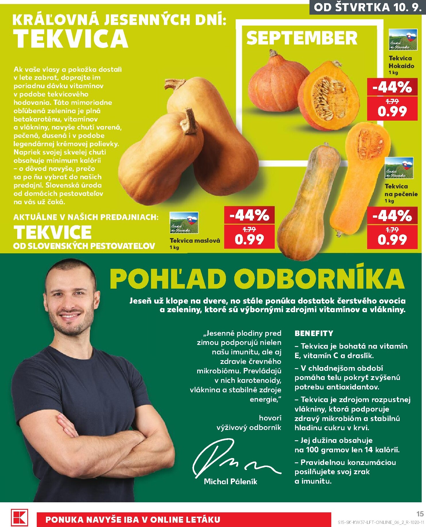 kaufland - Nový Kaufland leták od štvrtka, 10.09.2026 do stredy, 16.09.2026 - page: 15