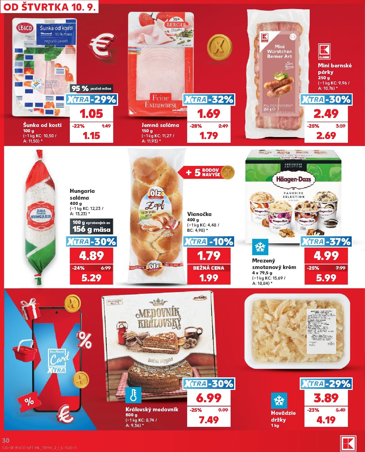 kaufland - Nový Kaufland leták od štvrtka, 10.09.2026 do stredy, 16.09.2026 - page: 30