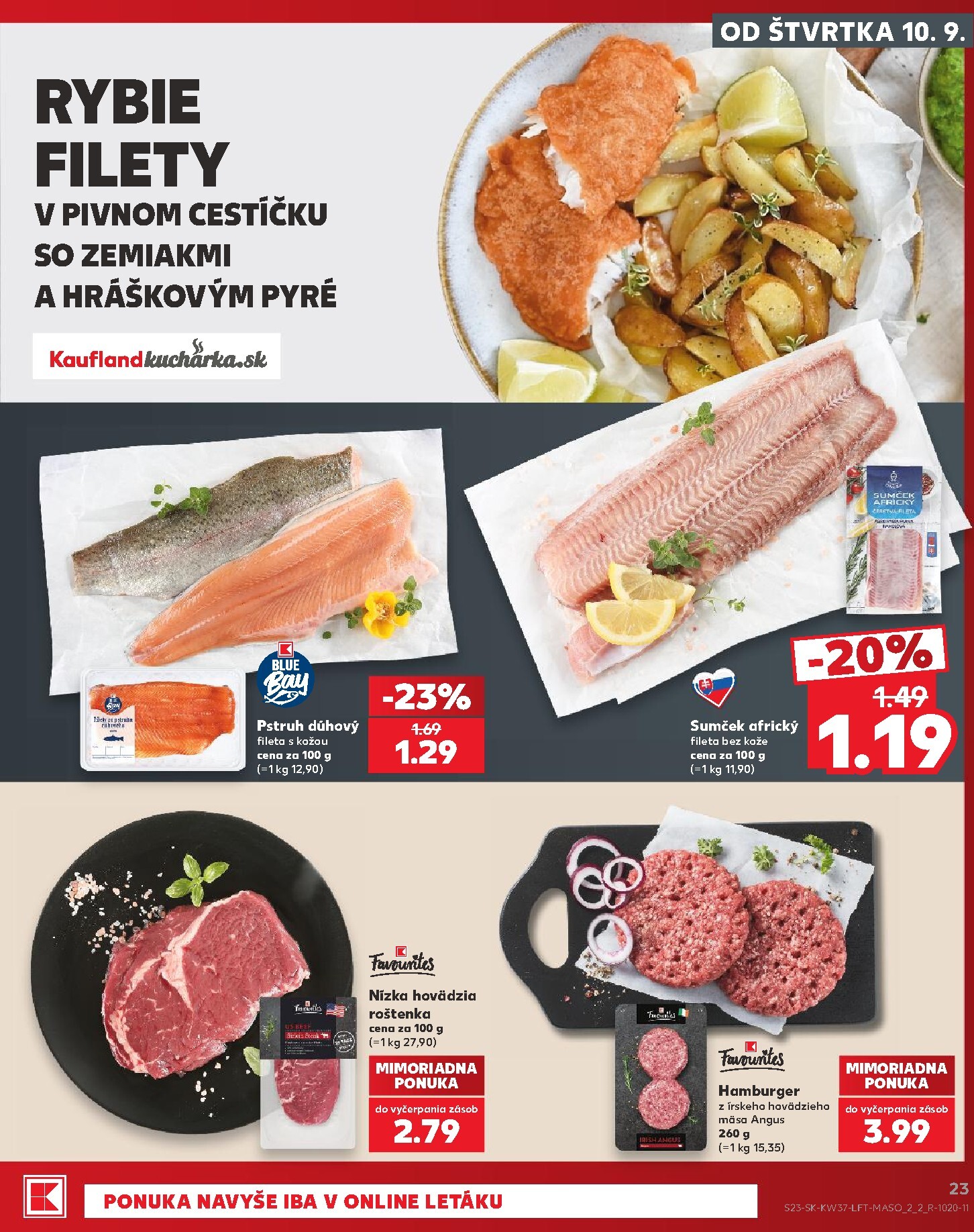 kaufland - Nový Kaufland leták od štvrtka, 10.09.2026 do stredy, 16.09.2026 - page: 23