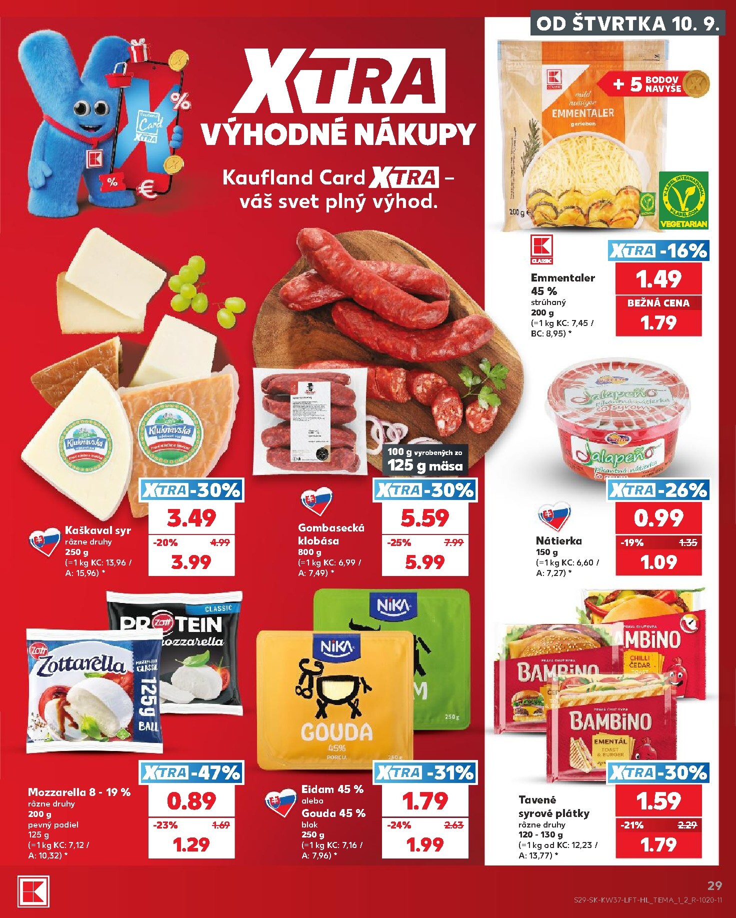 kaufland - Nový Kaufland leták od štvrtka, 10.09.2026 do stredy, 16.09.2026 - page: 29