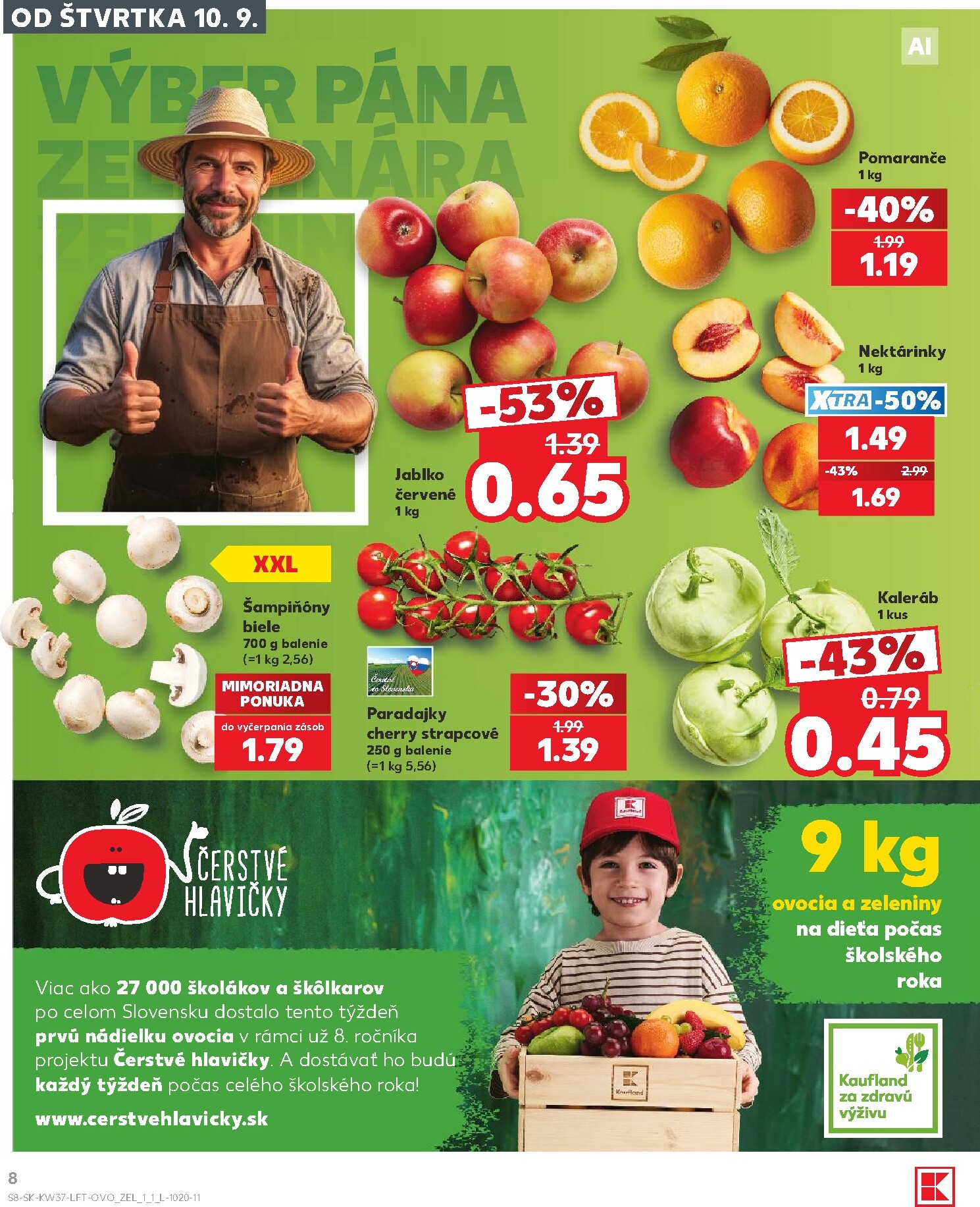 kaufland - Nový Kaufland leták od štvrtka, 10.09.2026 do stredy, 16.09.2026 - page: 8