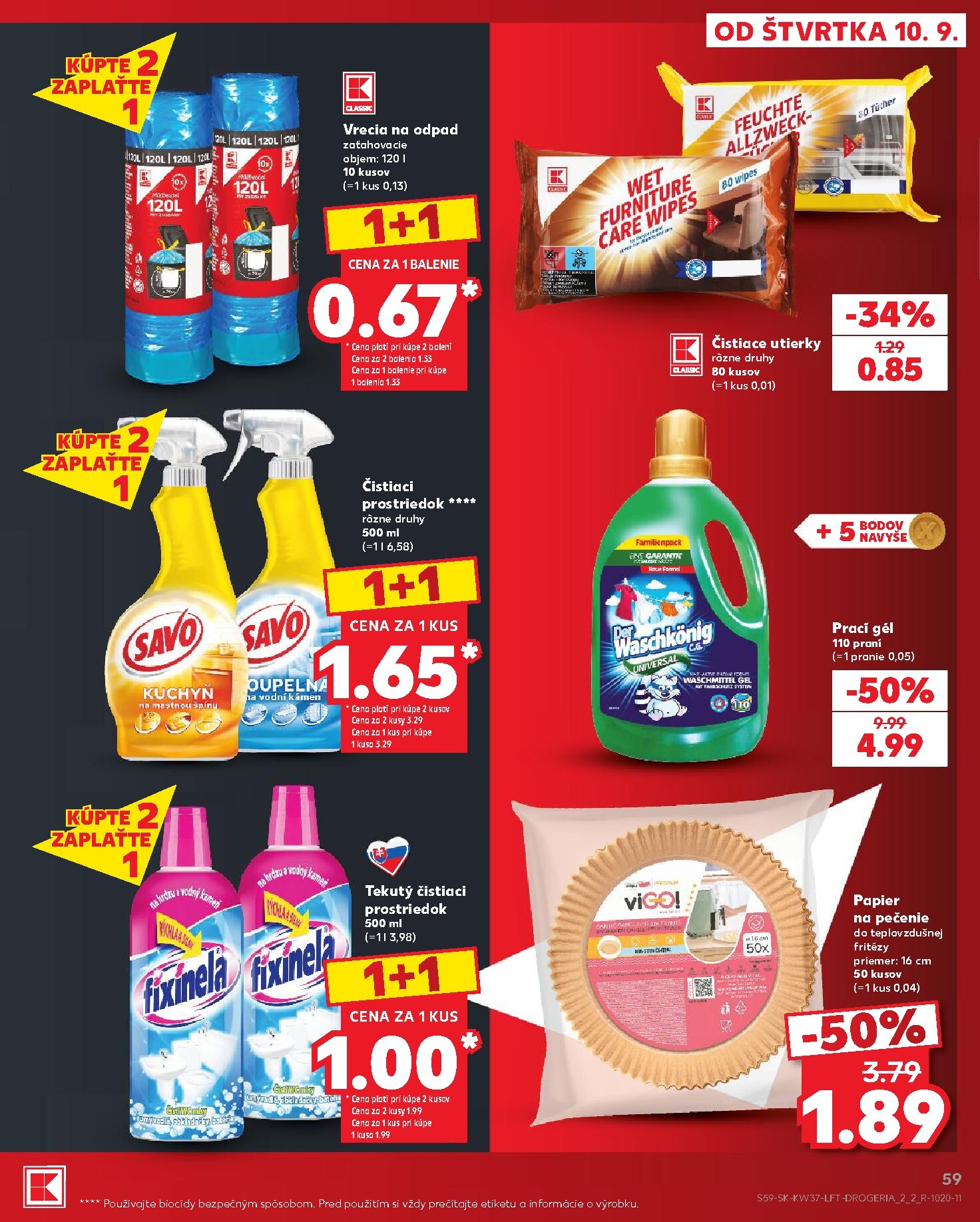 kaufland - Nový Kaufland leták od štvrtka, 10.09.2026 do stredy, 16.09.2026 - page: 59