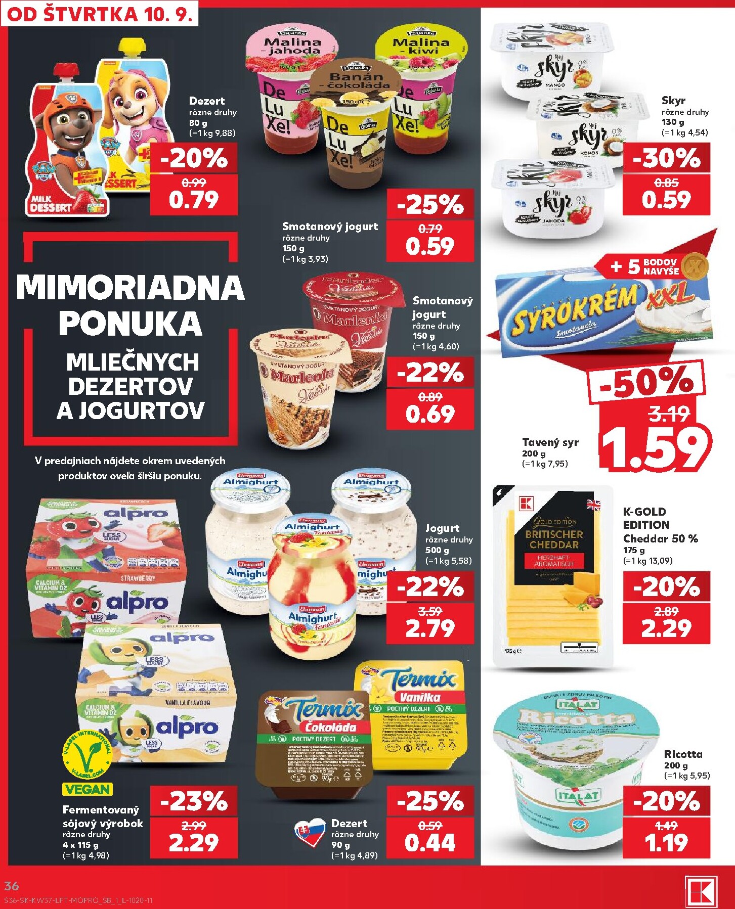 kaufland - Nový Kaufland leták od štvrtka, 10.09.2026 do stredy, 16.09.2026 - page: 36