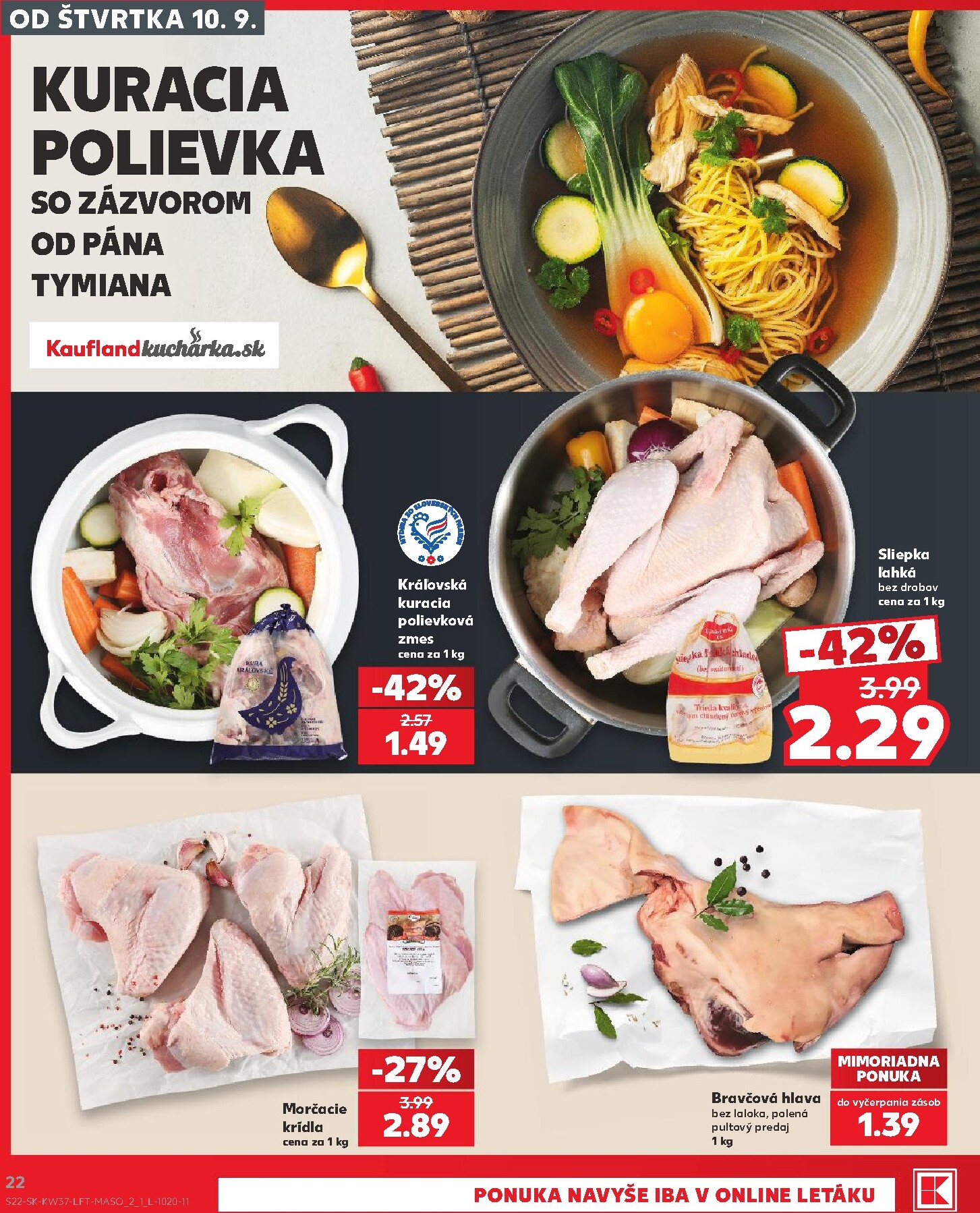 kaufland - Nový Kaufland leták od štvrtka, 10.09.2026 do stredy, 16.09.2026 - page: 22