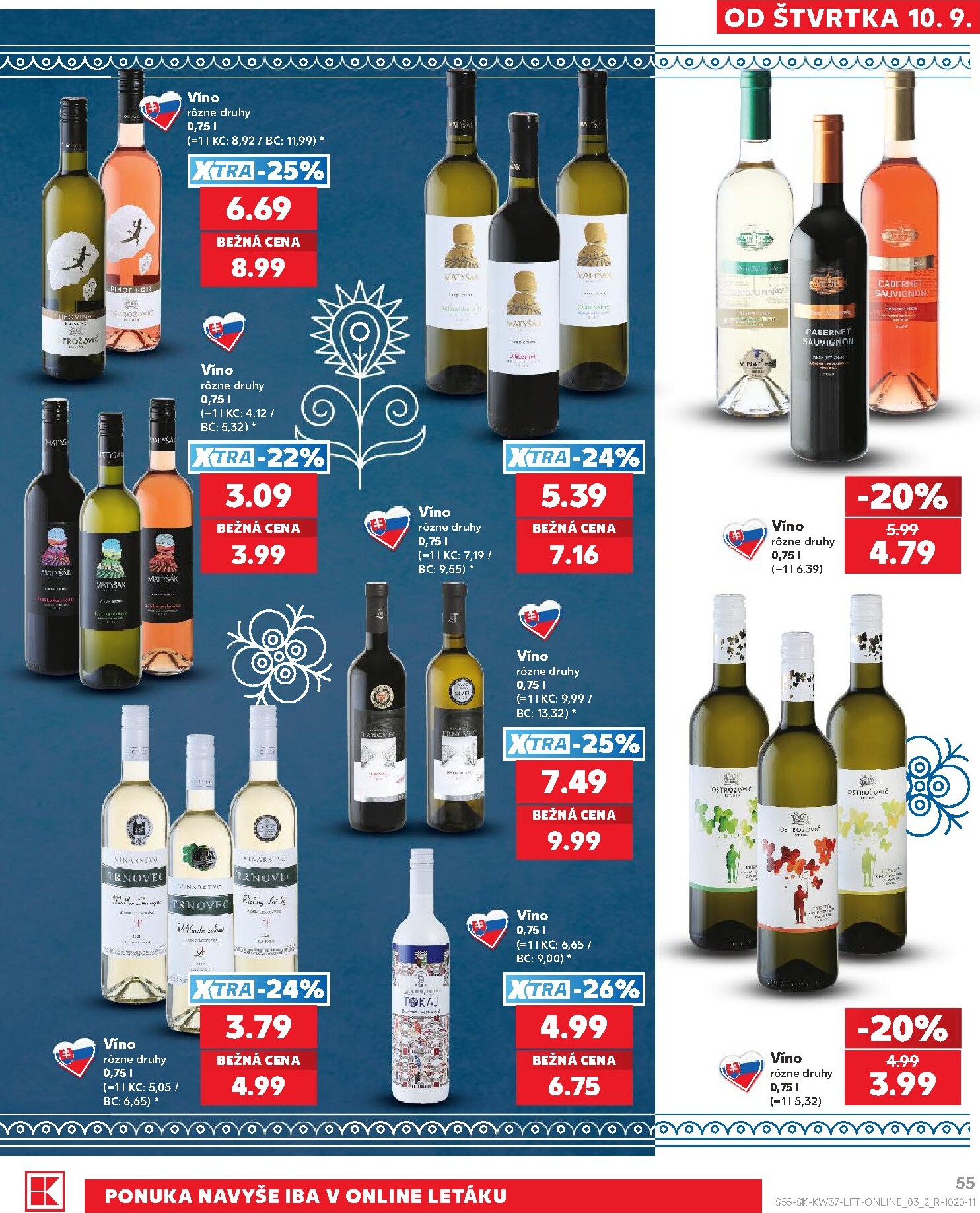 kaufland - Nový Kaufland leták od štvrtka, 10.09.2026 do stredy, 16.09.2026 - page: 55