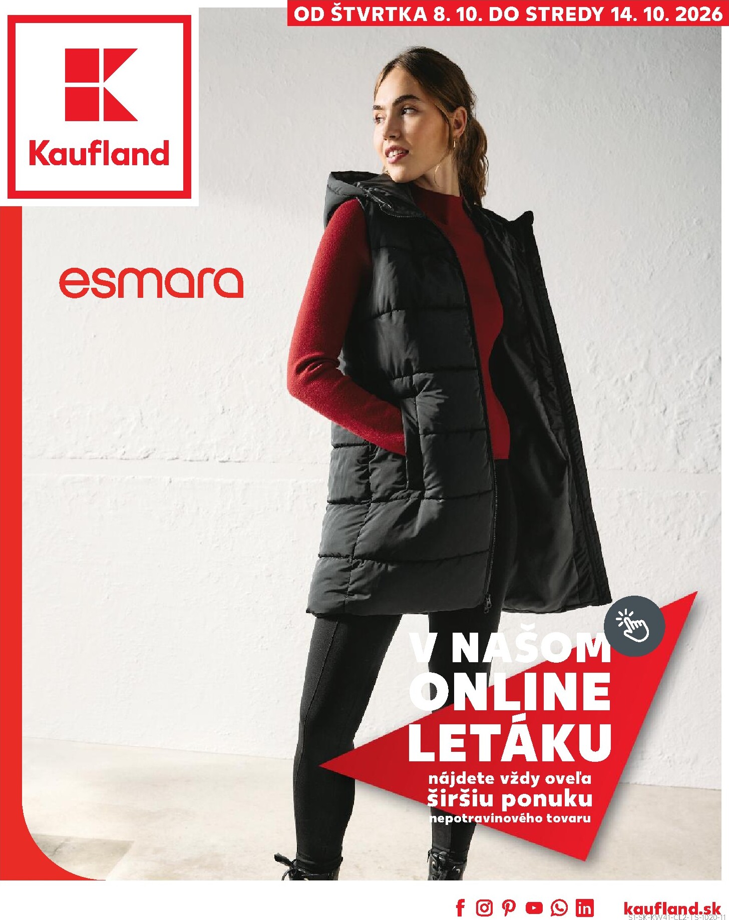kaufland - Nový Kaufland leták od štvrtka, 08.10.2026 do stredy, 14.10.2026 - page: 1