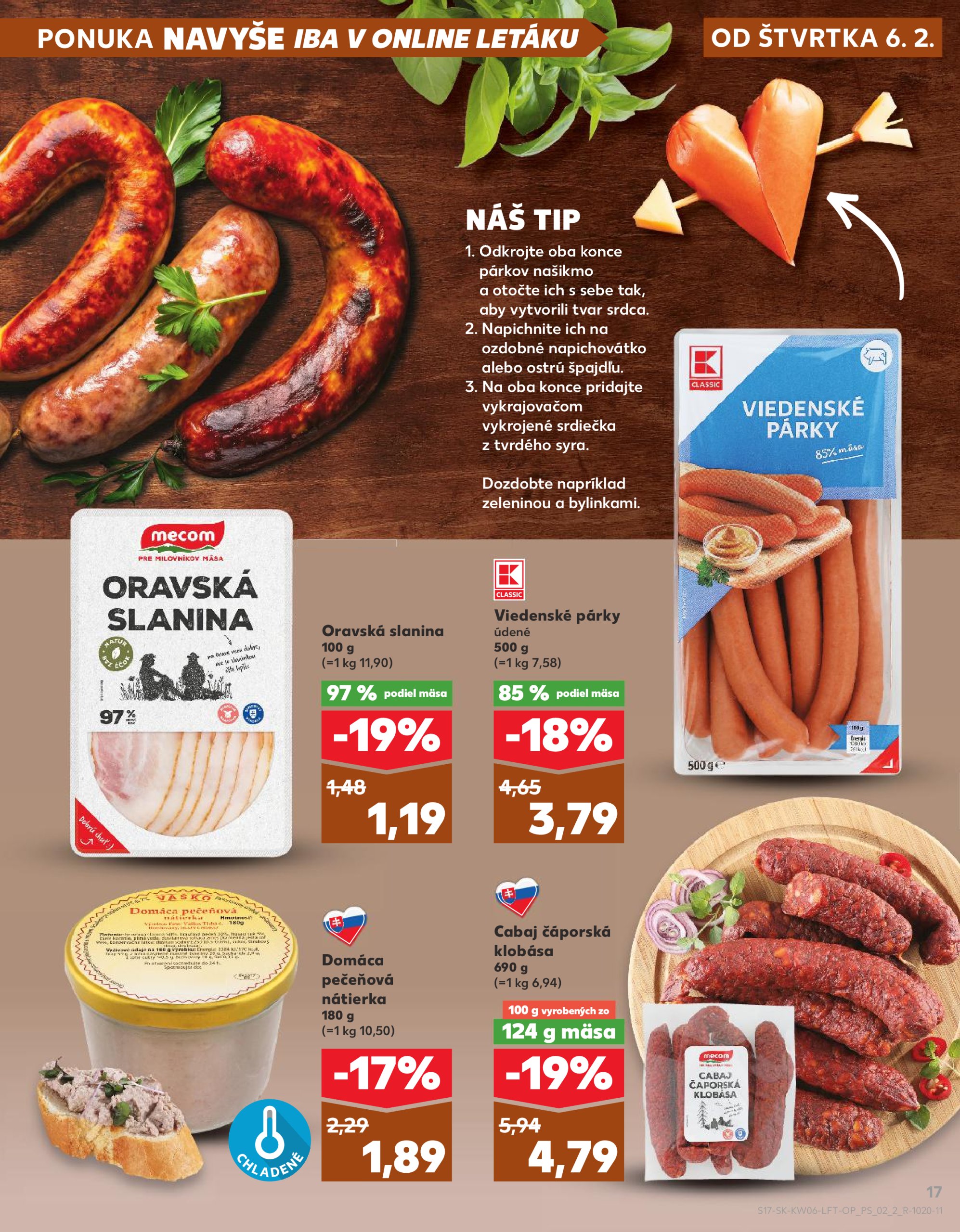 kaufland - Kaufland leták platný od 06.02. - 12.02. - page: 17 kaufland - Kaufland leták platný od 06.02. - 12.02. - page: 17