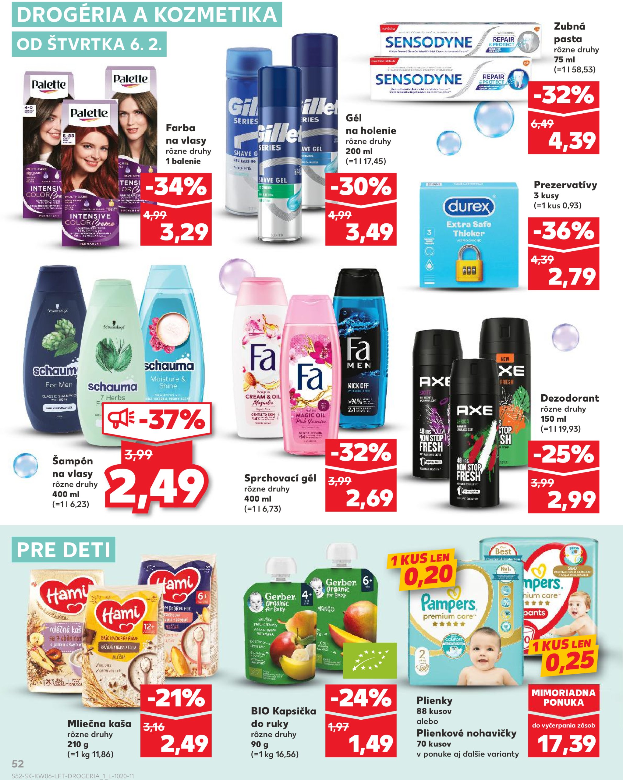 kaufland - Kaufland leták platný od 06.02. - 12.02. - page: 52 kaufland - Kaufland leták platný od 06.02. - 12.02. - page: 52