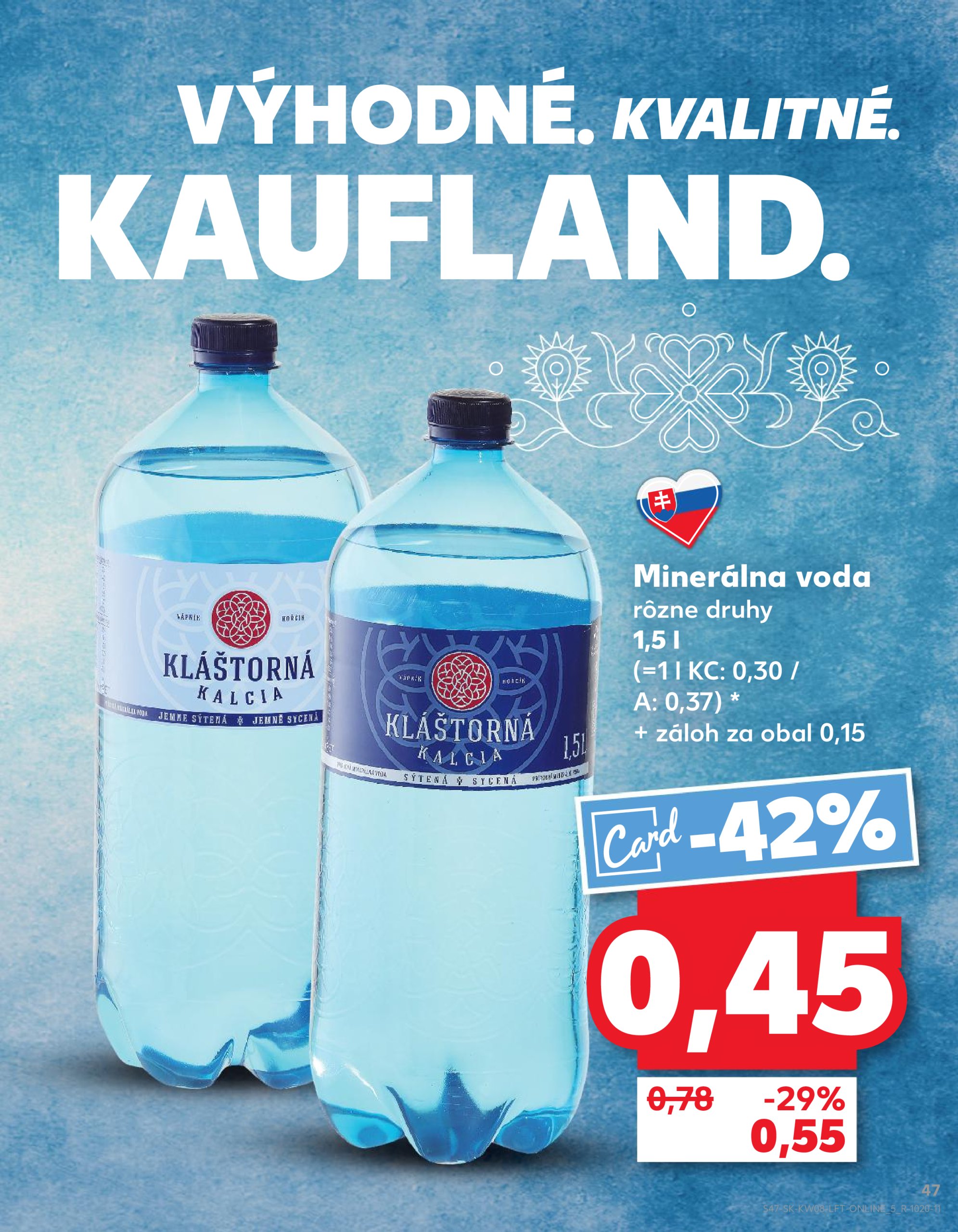 kaufland - Kaufland leták platný od 20.02. - 26.02. - page: 47 kaufland - Kaufland leták platný od 20.02. - 26.02. - page: 47