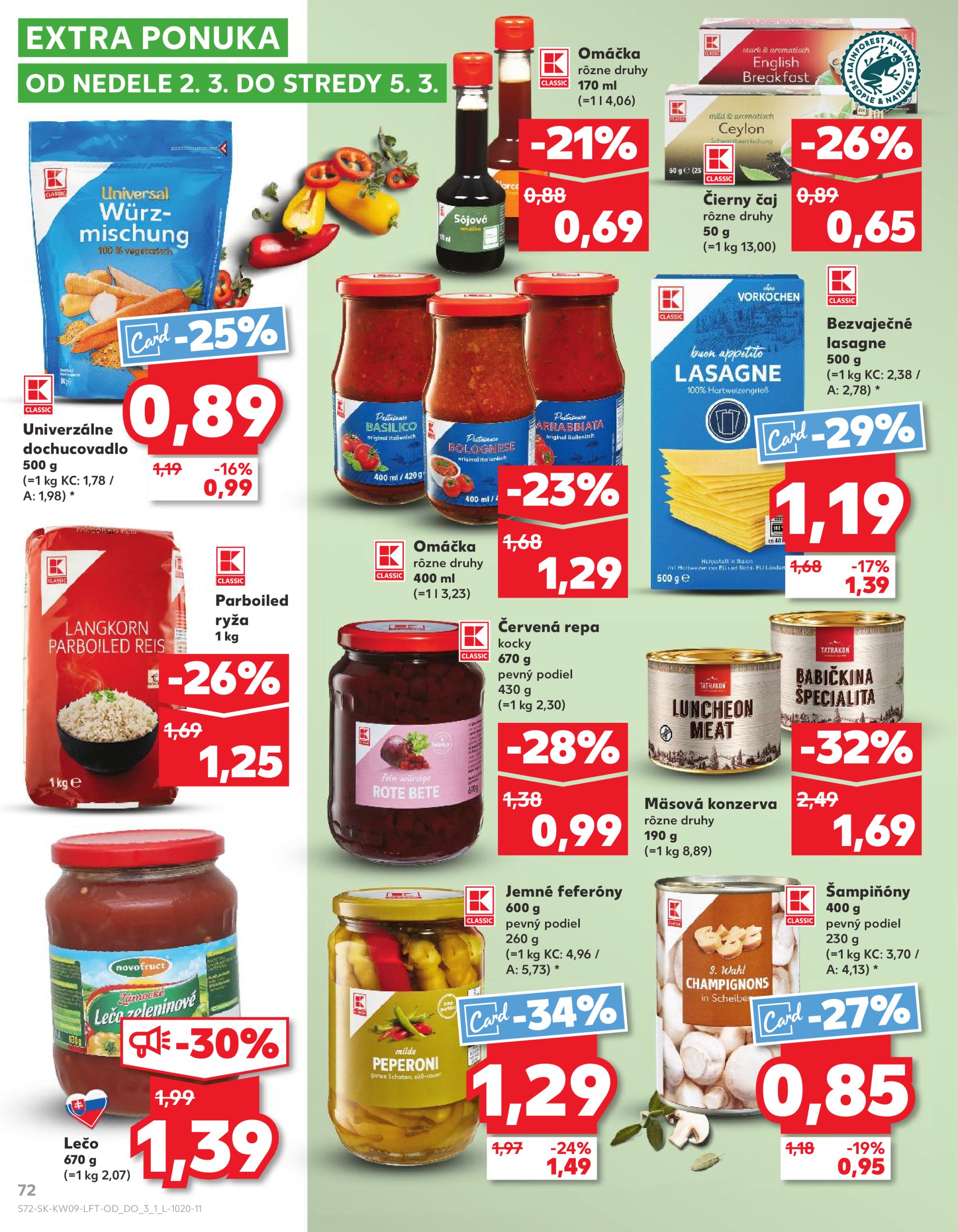 kaufland - Kaufland leták platný od 27.02. - 05.03. - page: 72 kaufland - Kaufland leták platný od 27.02. - 05.03. - page: 72