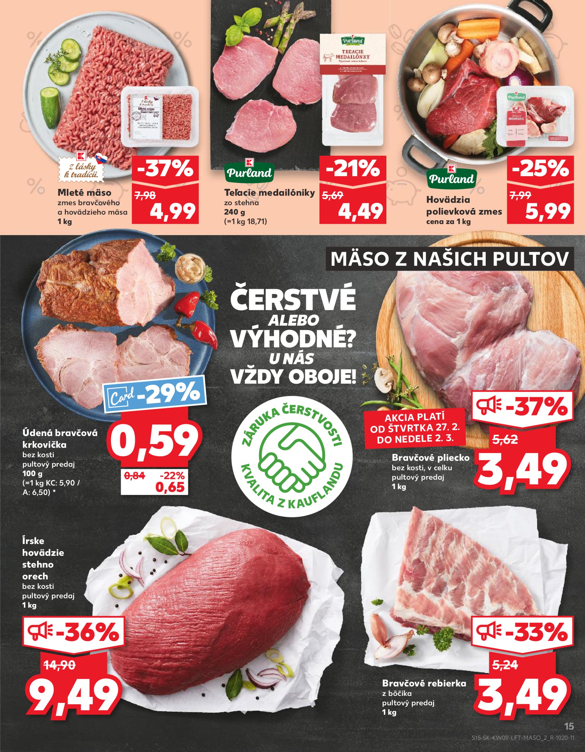 kaufland - Kaufland leták platný od 27.02. - 05.03. - page: 15 kaufland - Kaufland leták platný od 27.02. - 05.03. - page: 15